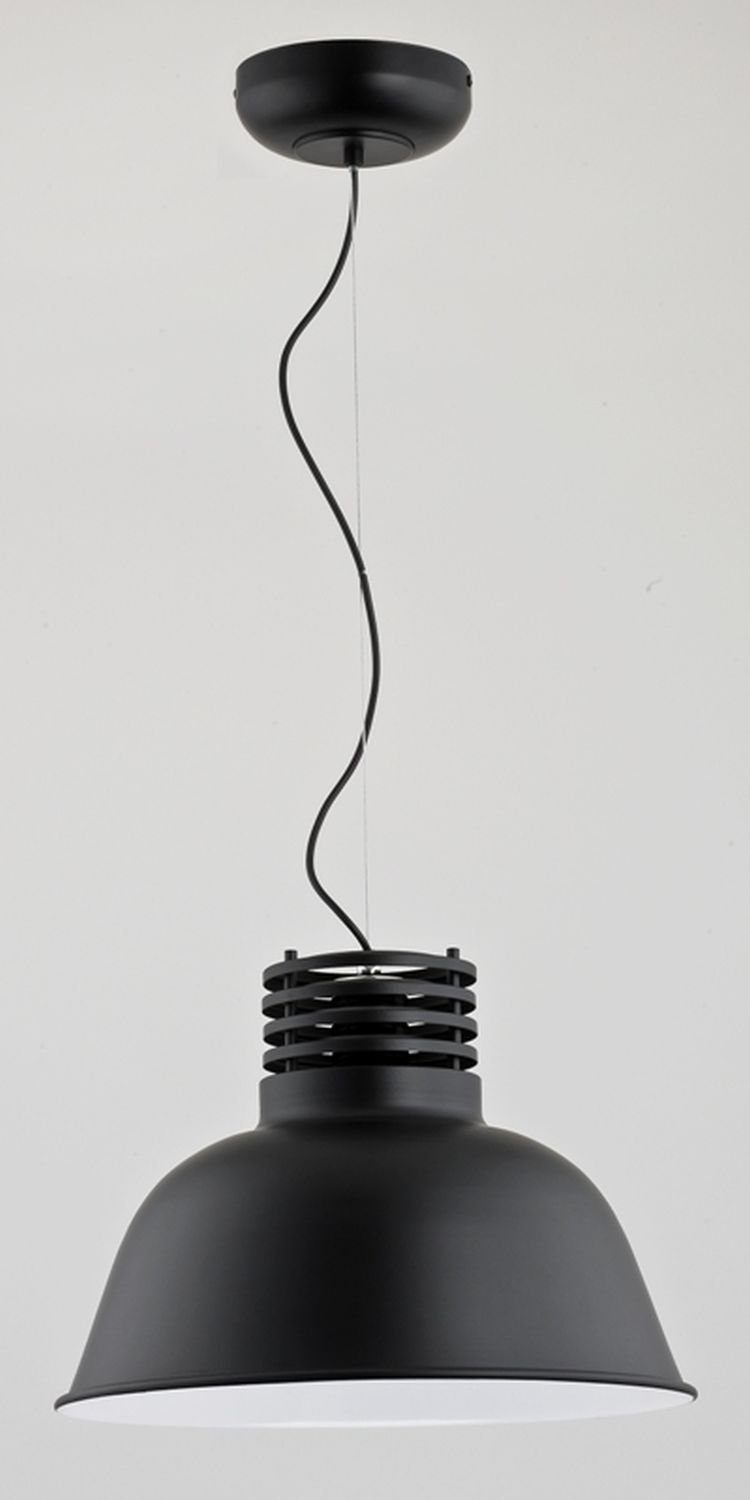 Schwarz Leuchtmittel, Industrial Hängeleuchte E27 Pendelleuchte ARIZONA, ohne Metall Licht-Erlebnisse Hängelampe