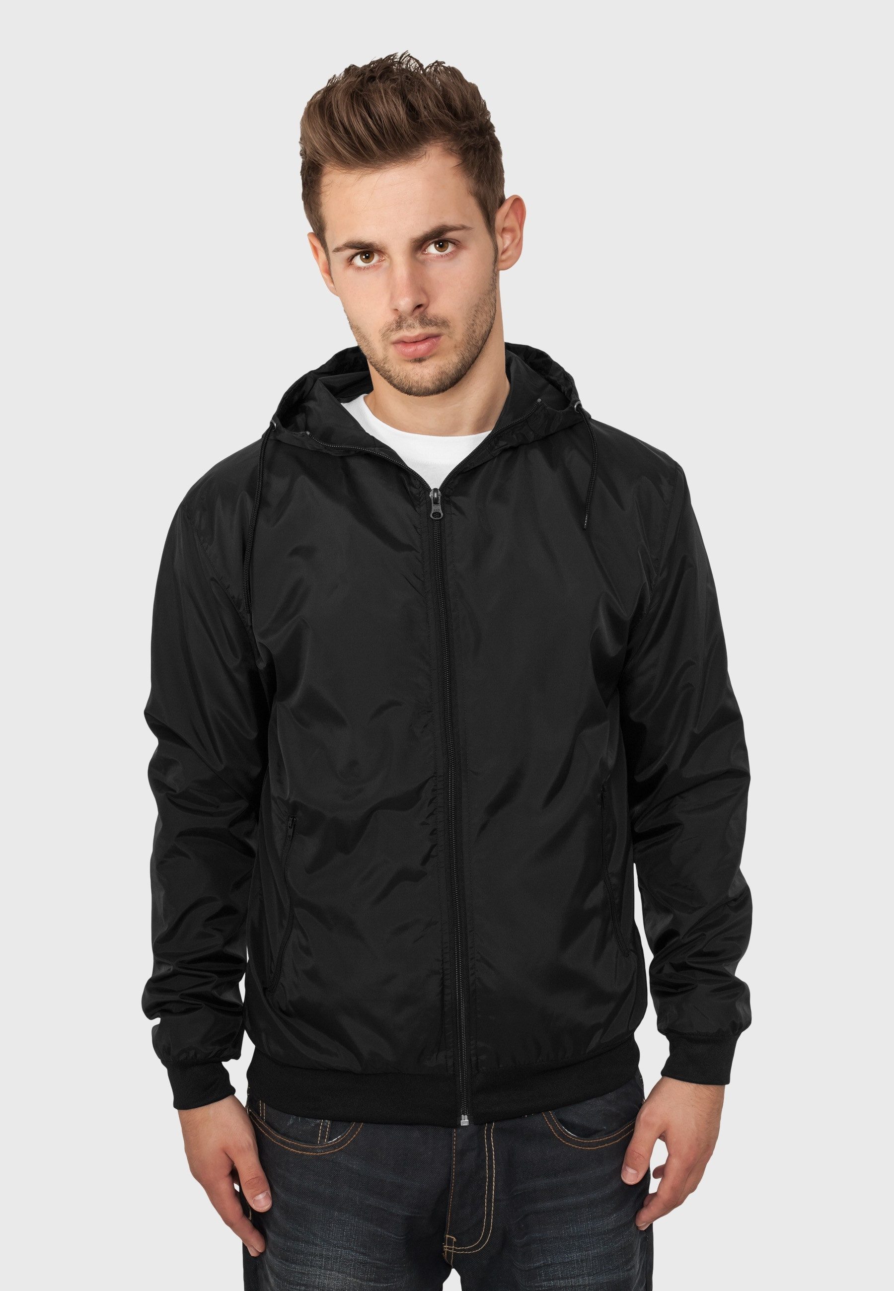 URBAN CLASSICS Allwetterjacke Urban Classics Herren Windbreaker (1-St)
