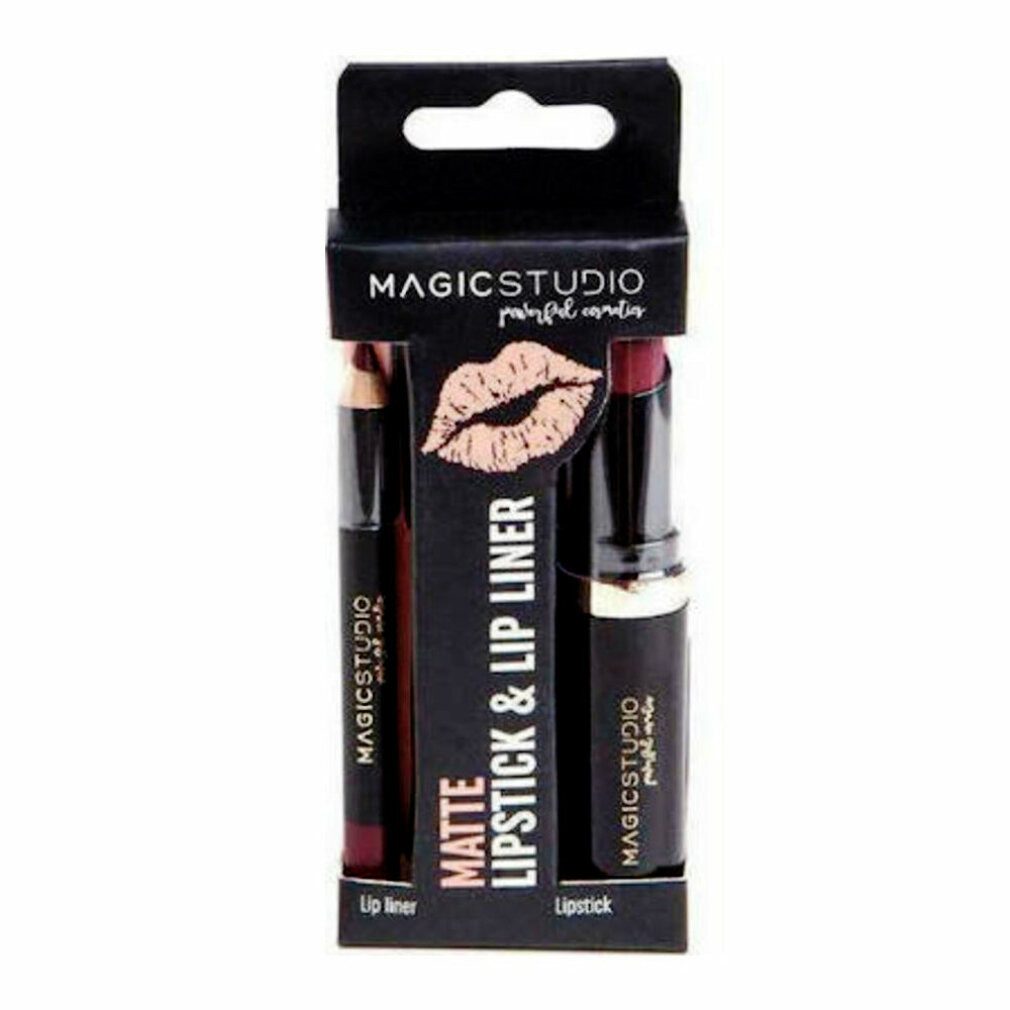 Magic Studio Lippenstift Schminkset Matte (2 pcs)