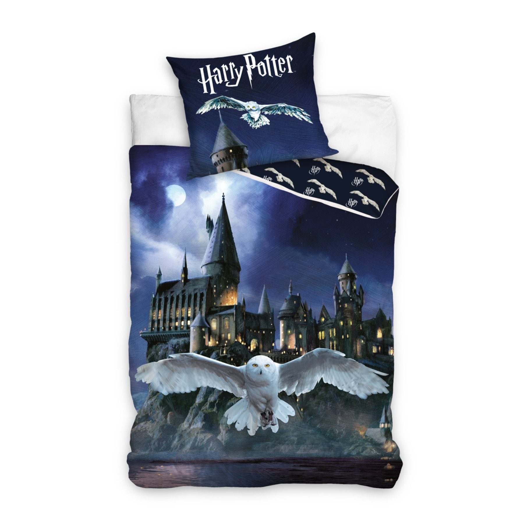 Harry Potter Bettwäsche Bettwäsche Set 140 x 200 cm mehrfarbig fürs Schlafzimmer