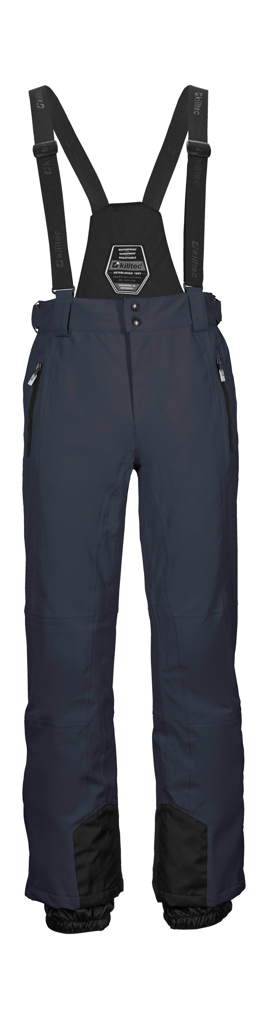 Killtec Skihose Enosh Wasser- und winddicht, atmungsaktiv, verstellbare Taille, Kantenschutz