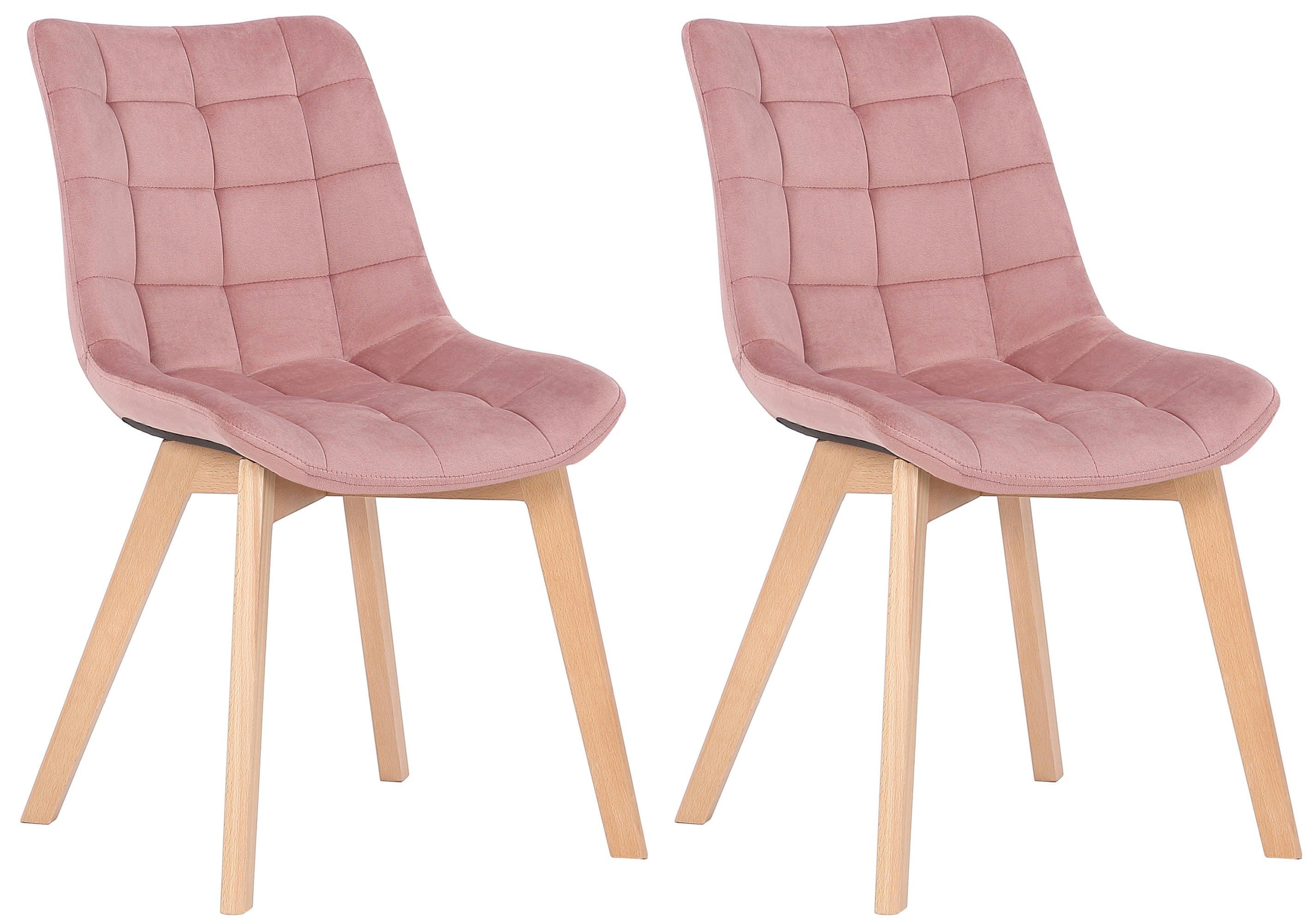 CLP Esszimmerstuhl Passaic Samt (2er Set), günstig online kaufen