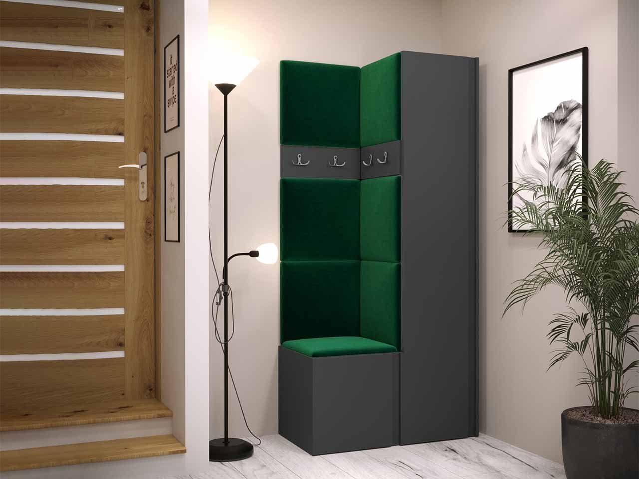 MIRJAN24 Garderoben-Set Orion XXIV, (Komplett-Set, Schuhschrank, günstig online kaufen