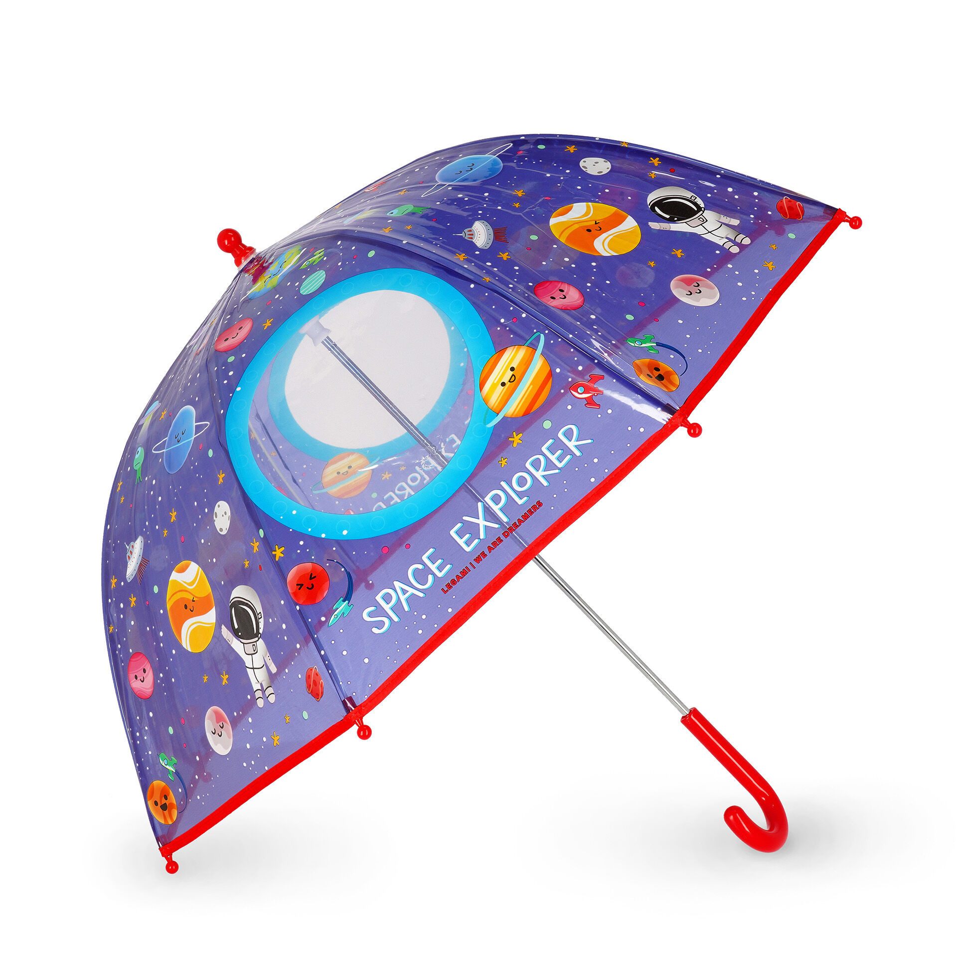 Legami Stockregenschirm LEGAMI Kinder Regenschirm Dancin In The Rain SPACE Weltraum