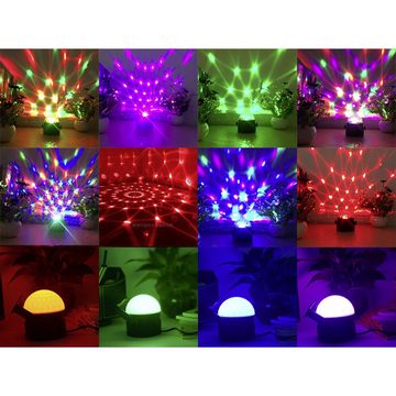 Discolicht SMD LED Party-Lichteffekt 3 W RGB Anzahl Leuchtmittel: 6