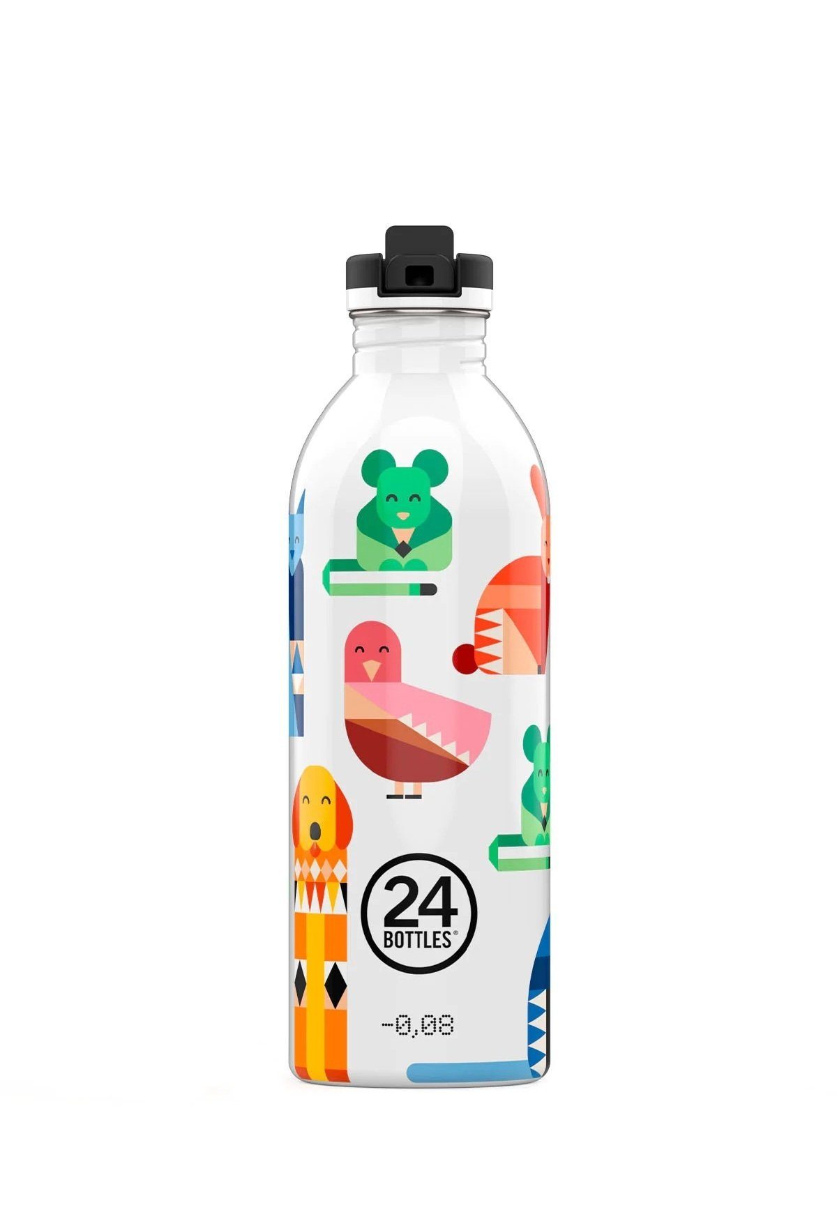 24 Bottles Trinkflasche Urban Bottle 500 ml Kids Collection with Colored Sport Lid Best Friends