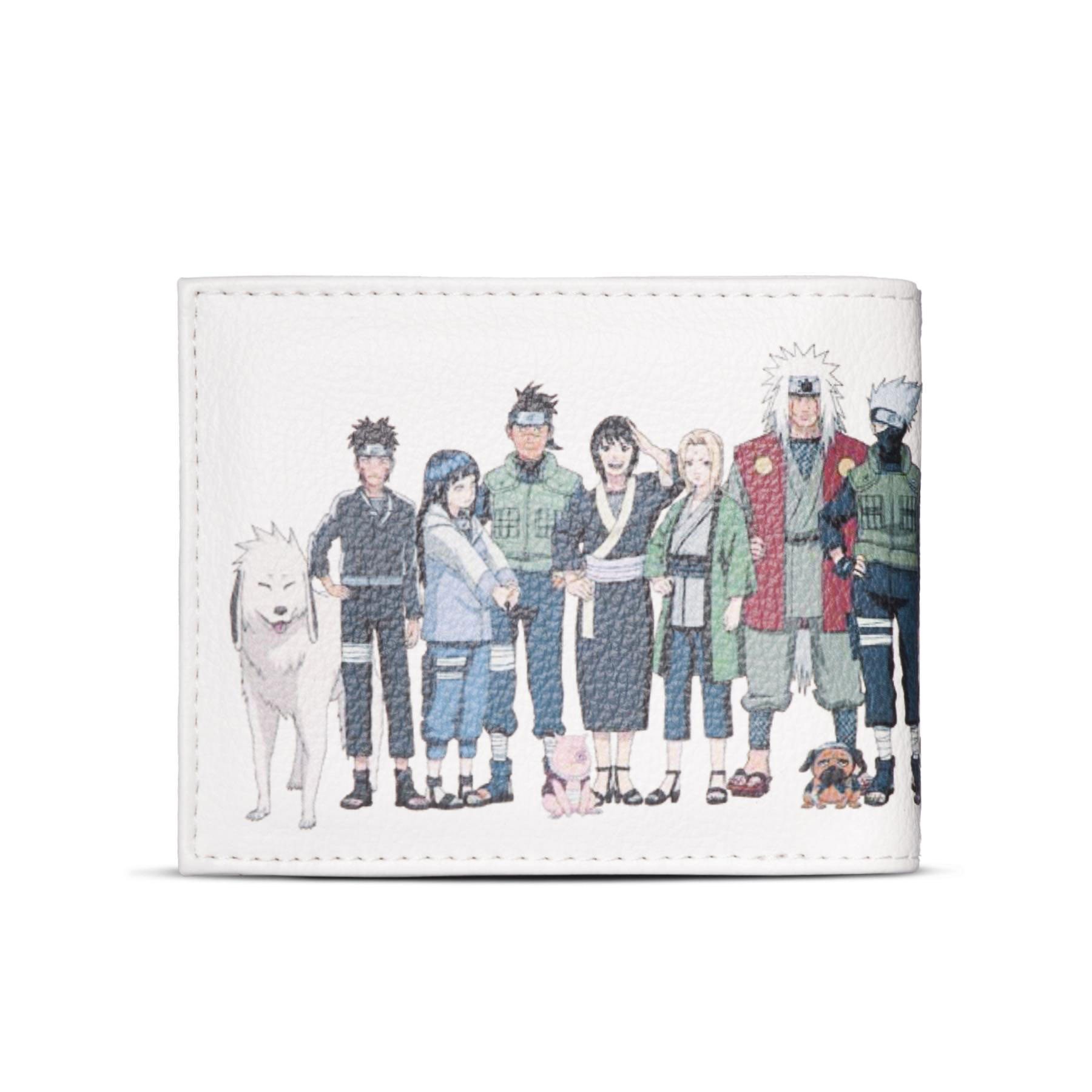 Naruto Geldbörse 20th Anniversary Characters, Portemonnaie Geldbeutel