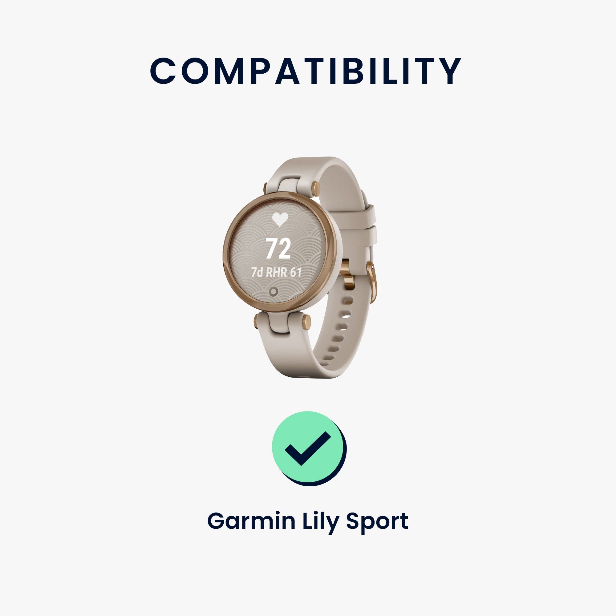 Ladekabel Charger Elektro-Kabel, - kwmobile USB Sport Watch Ersatzkabel Smart Lily Garmin