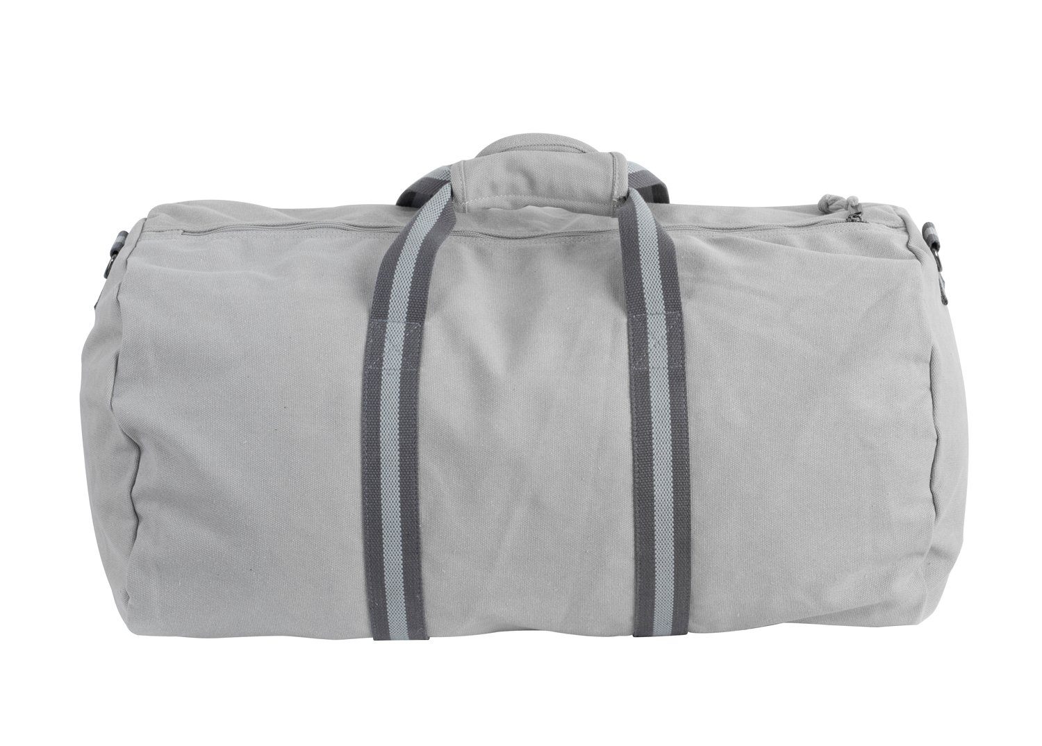 Manufaktur13 Sporttasche Canvas Duffel Bag - Reisetasche, Fassungsvermögen Sporttasche, Barrel Bag, Asphalt 45L