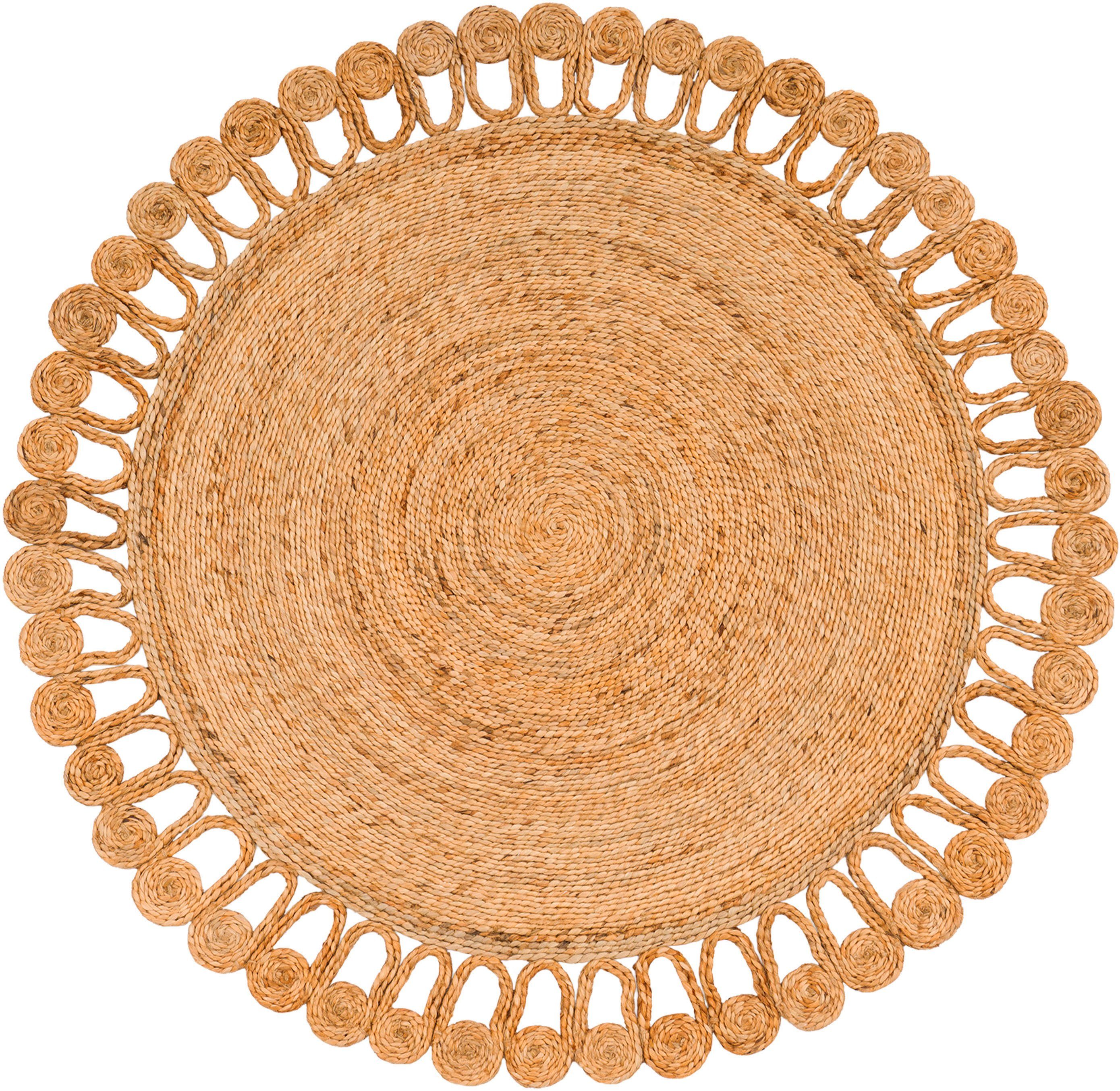 Paco Home Teppich Viborg 597, rund, günstig online kaufen