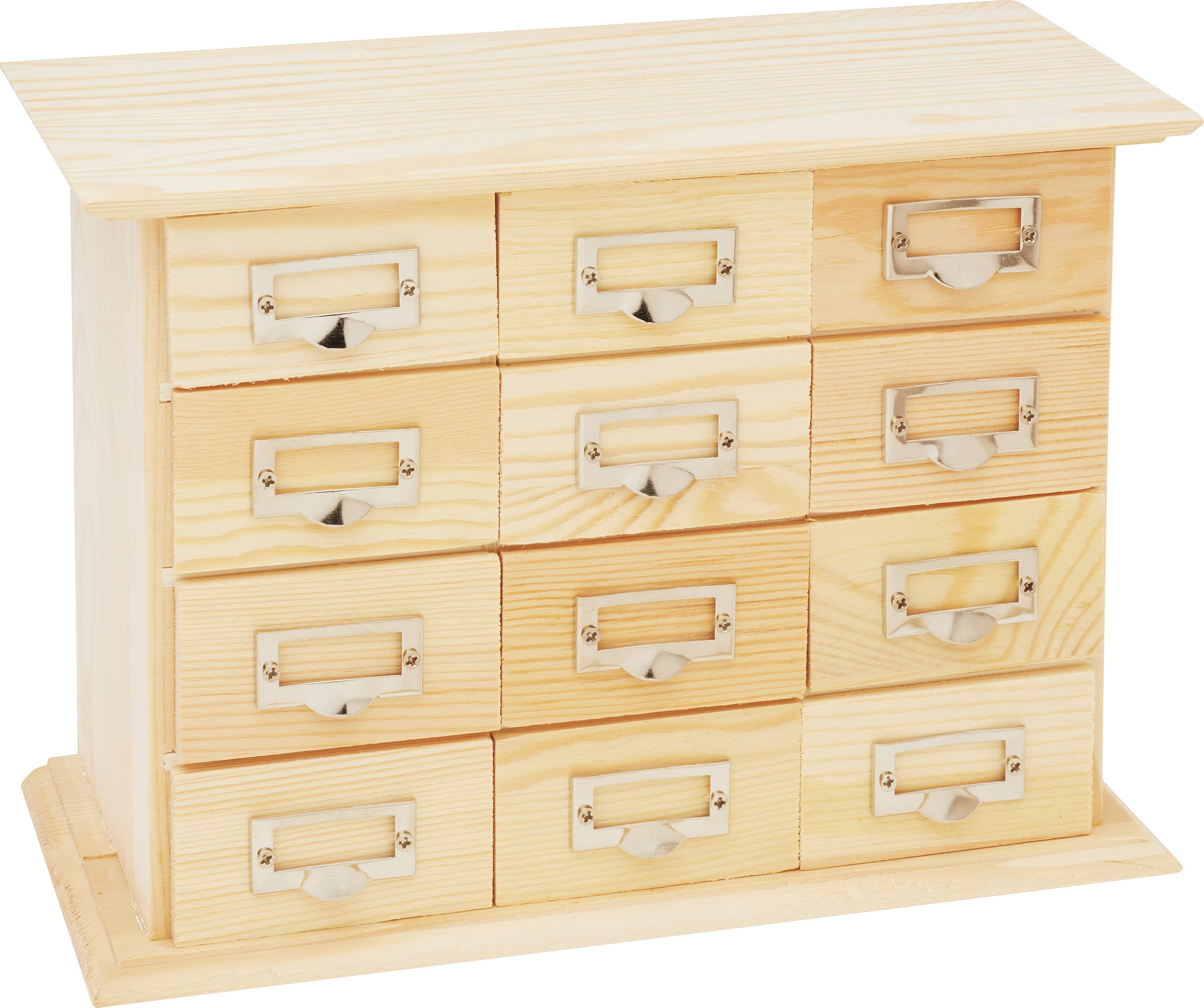 VBS Aufbewahrungsbox Apothekerschränkchen (13 St), 23,5 cm x 17,5 cm