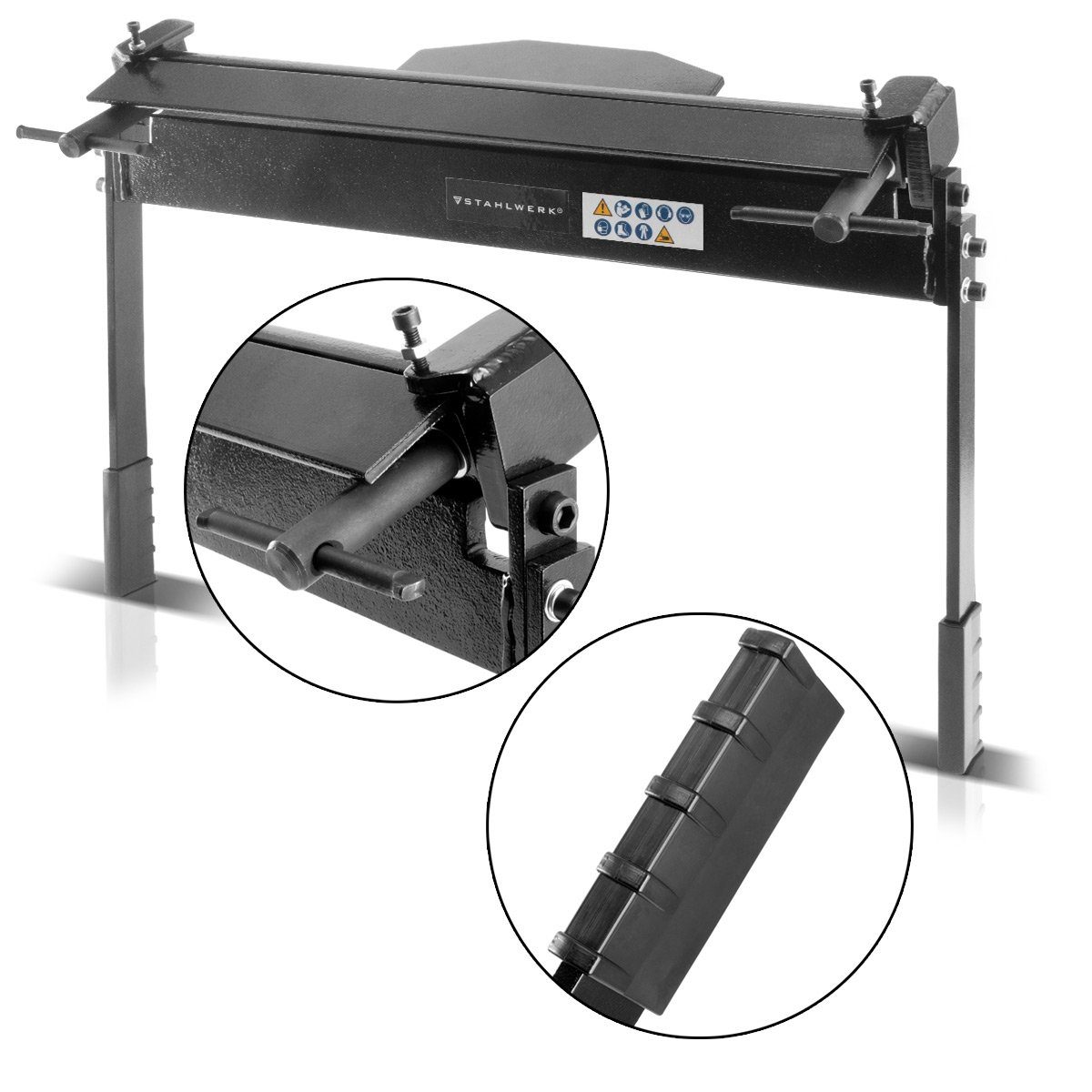 STAHLWERK AB-460 cm, (Packung, - L: cm, B: Blechbiegemaschine, 67 Montagewerkzeug ST 10-tlg) Abkantbank 23