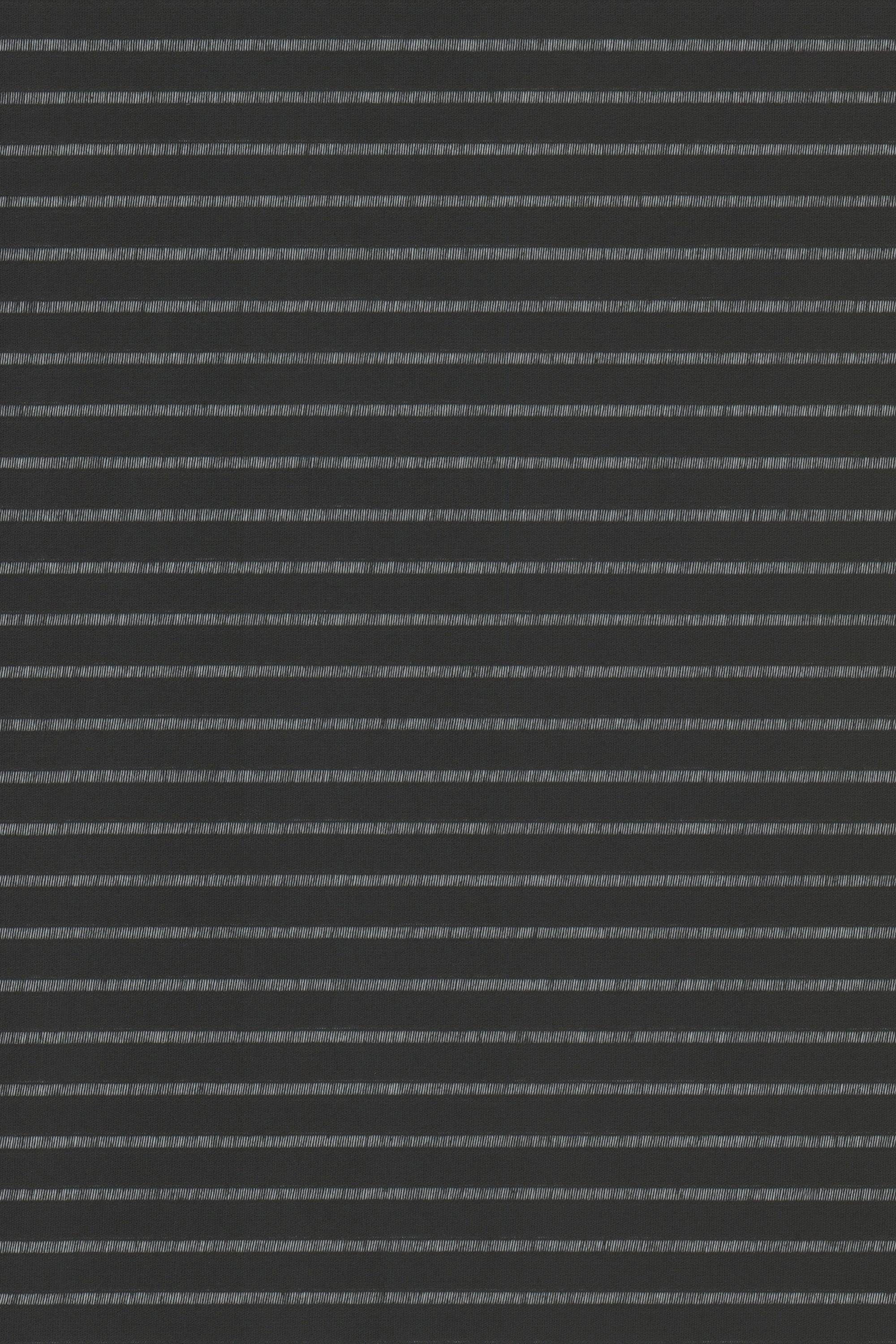 Rollo Basisrollo Holzdekor Streifen Schwarz, LYSEL®, halbtransparent, HxB 190x60cm