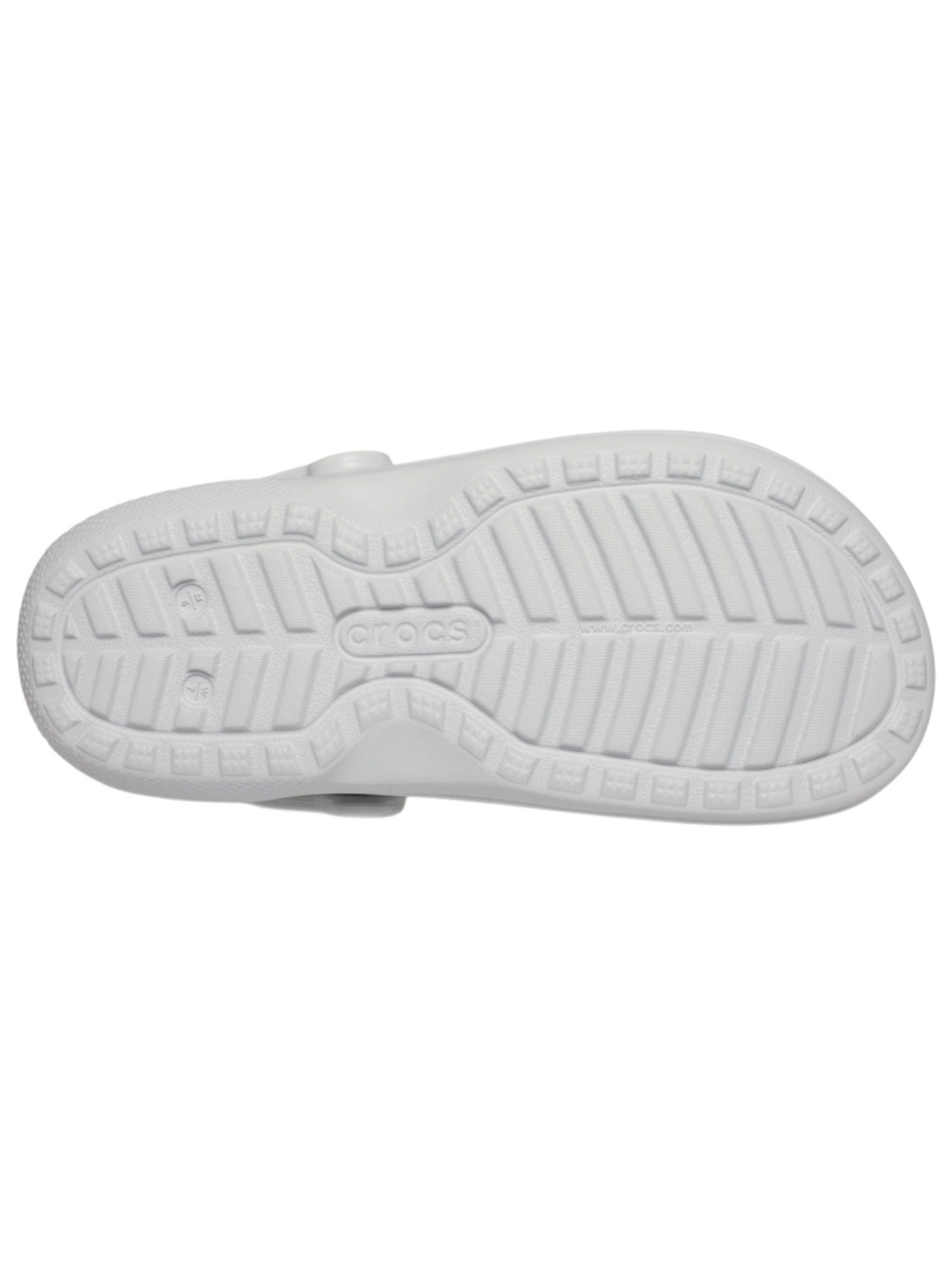 Crocs Sandale Classic Lined Clog (mit Innenfutter) beige/weiss - 1 Paar Badeschuh