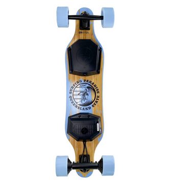 AsVIVA Longboard E-Longboard AsVIVA LB2 Elektro Skateboard, Elektro-Longboard, 4000 mAh Lithium-Batterie, 900W Doppelmotor