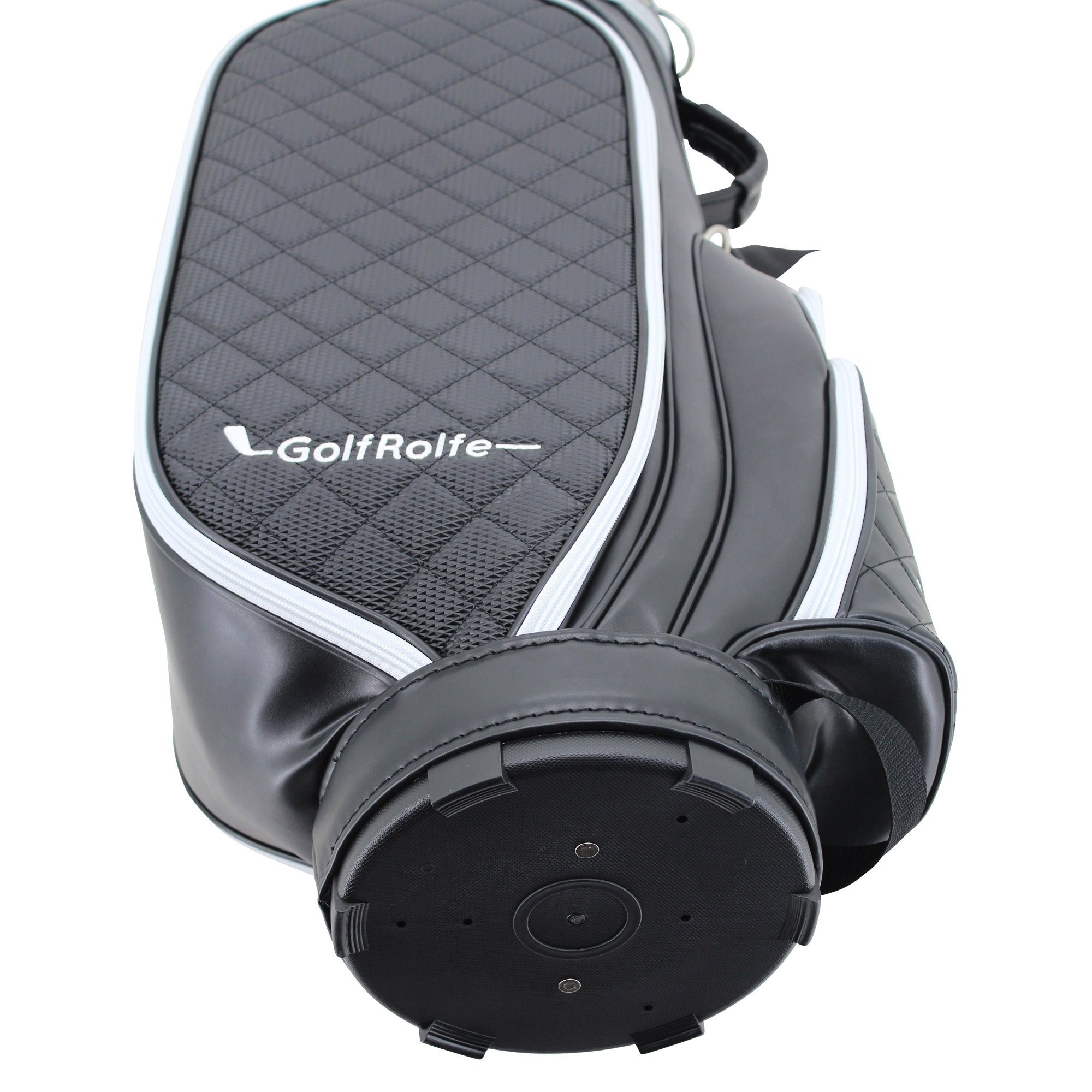 - Golfbag Caddybag Design GolfRolfe Golfballtasche Golftasche 14286 GolfRolfe schwarz