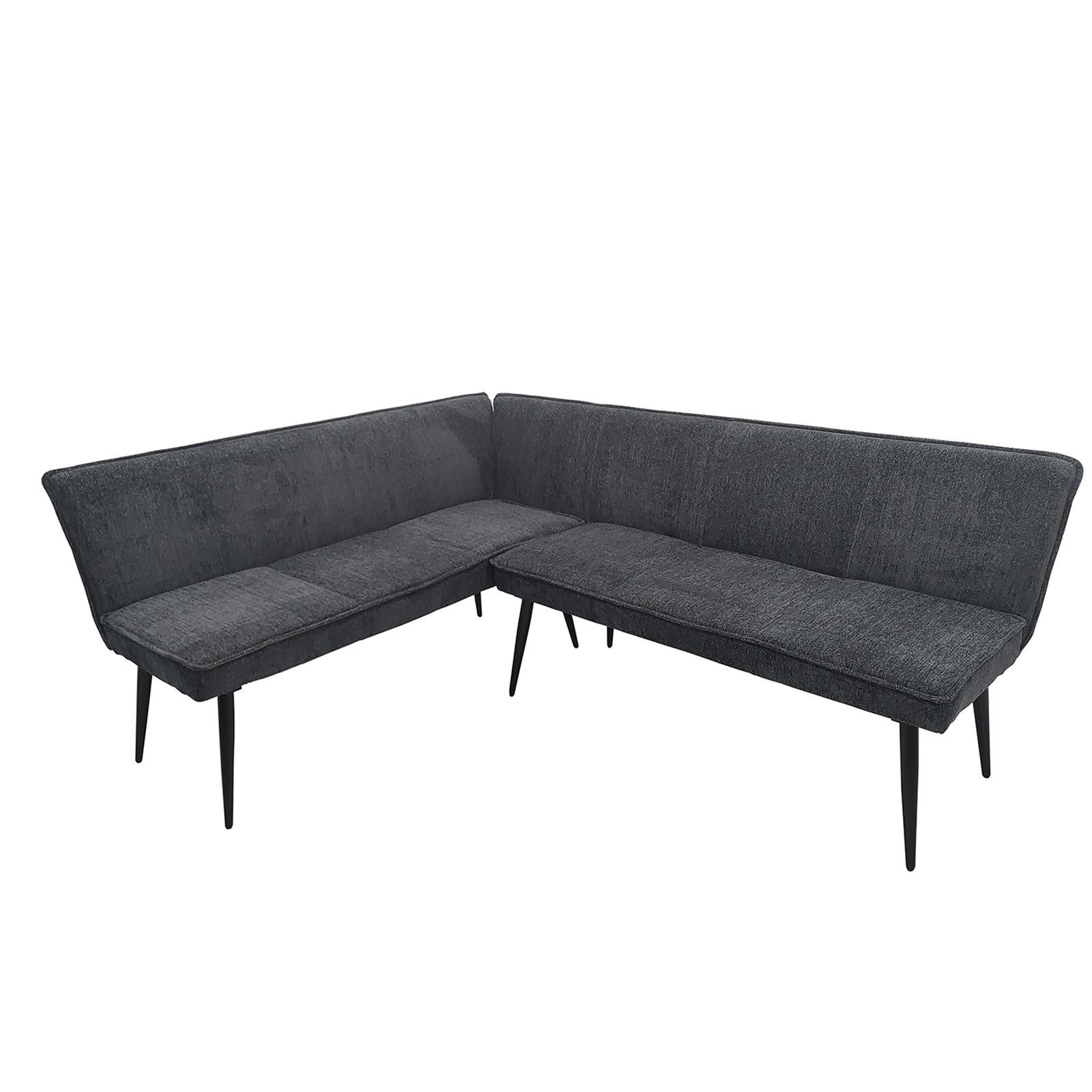 HTI-Living Eckbank Eckbank 154 x 195 cm Mesilla kurzer Schenkel links (Stück, 1-St., 1 Eckbank), Sitzbank Polsterbank