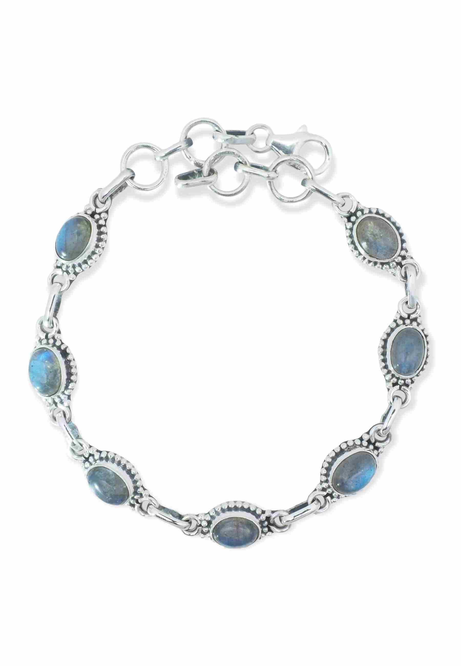 mantraroma Silberarmband PUNTI oval klein aus günstig online kaufen