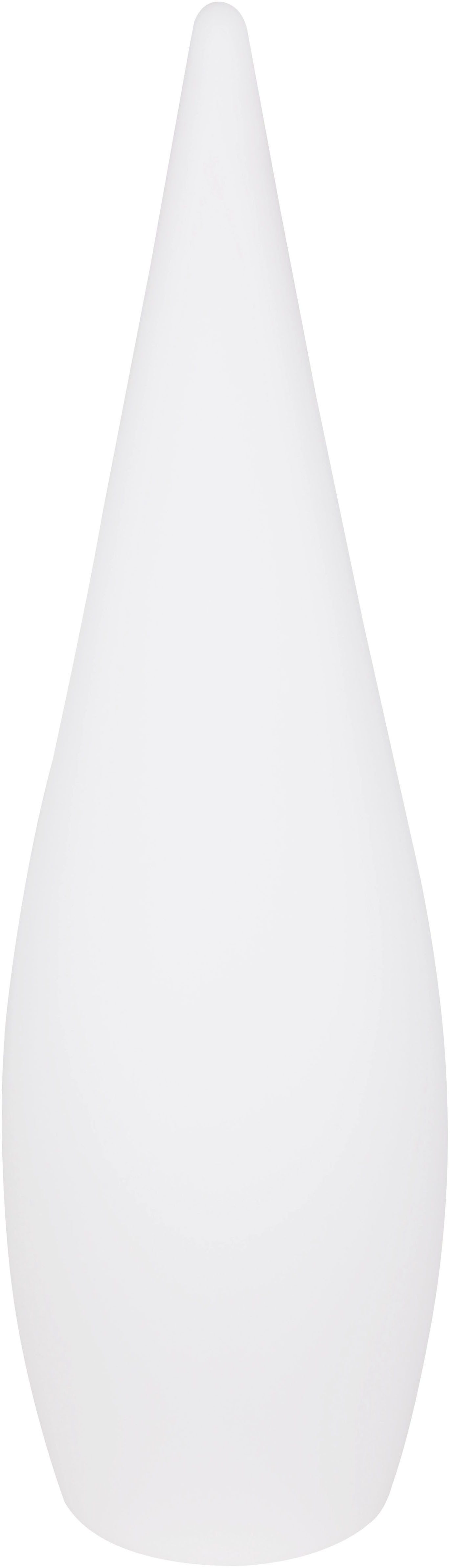 GLOBO LIGHTING Gartenleuchte VASCON, Dimmfunktion, Farbwechsel, Fernbedienung, Infrarot inkl., Memoryfunktion, Nachtlichtfunktion, RGB, Smart Home, mehrere Helligkeitsstufen, LED wechselbar, RGB, Farbwechsel Rot-Grün-Blau, Terrasse, Garten