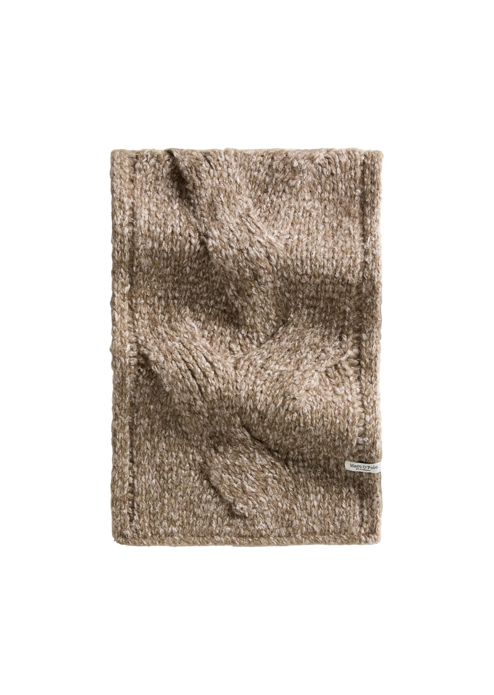 Marc O'Polo Strickschal aus weichem Alpakawoll-Mix