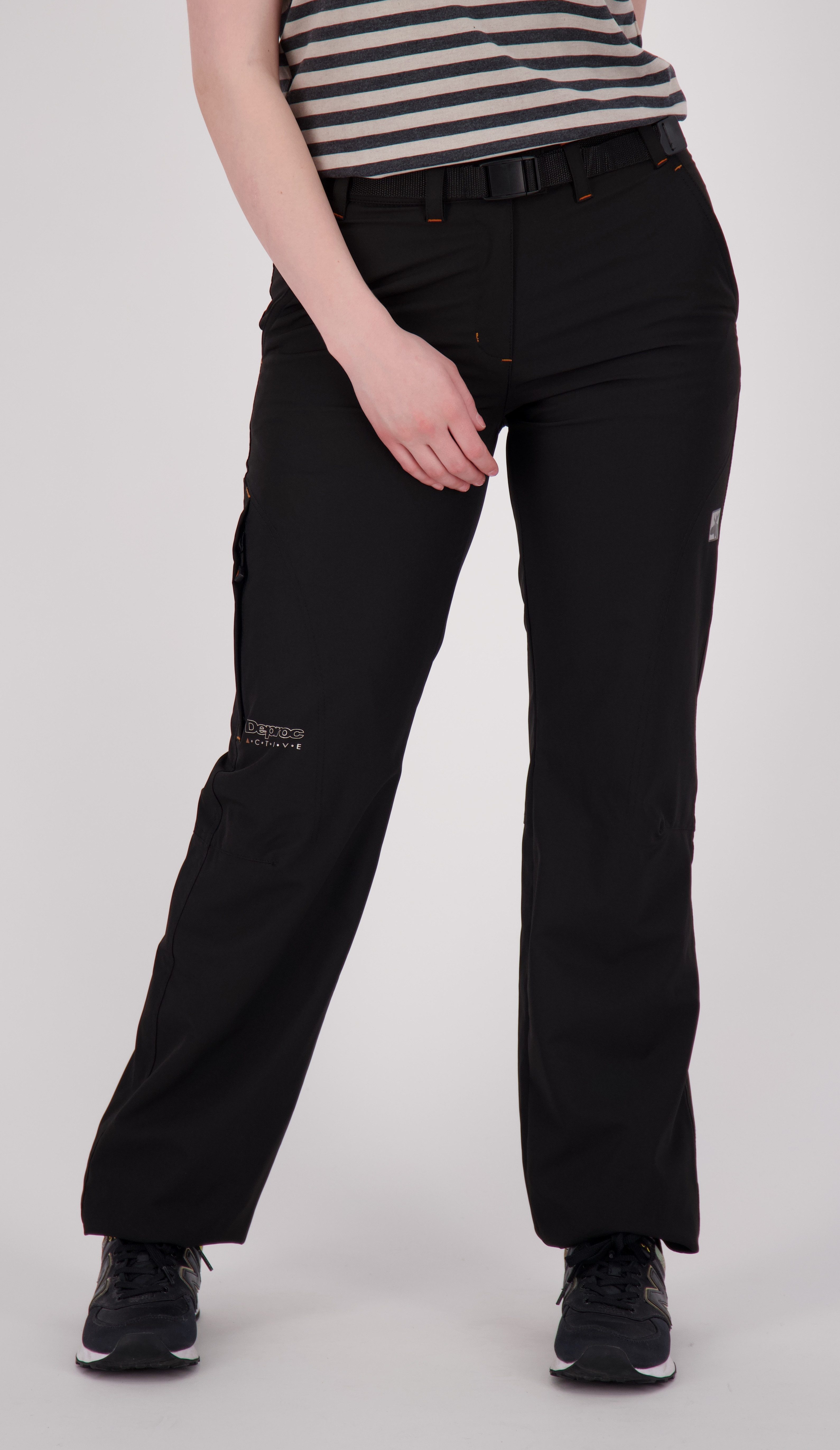 DEPROC Active Schneehose BRANDON WOMEN OS Thermohose Schneehose Langlaufhose auch in Großen Größen erhältlich. mit elastischem Bund