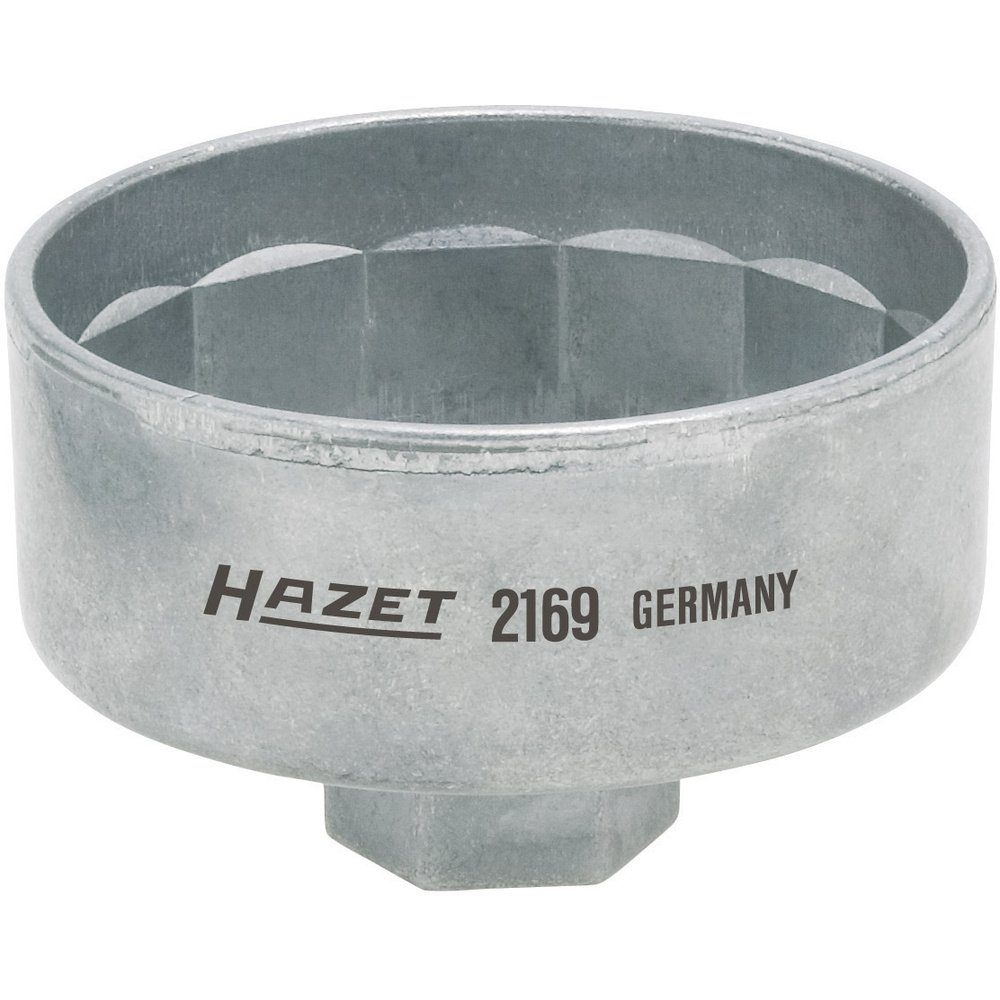 HAZET Ölauffangwanne Hazet 2169-6 ÖLFILTERSCHLÜSSEL 12,5 MM (1/2) S86 MM