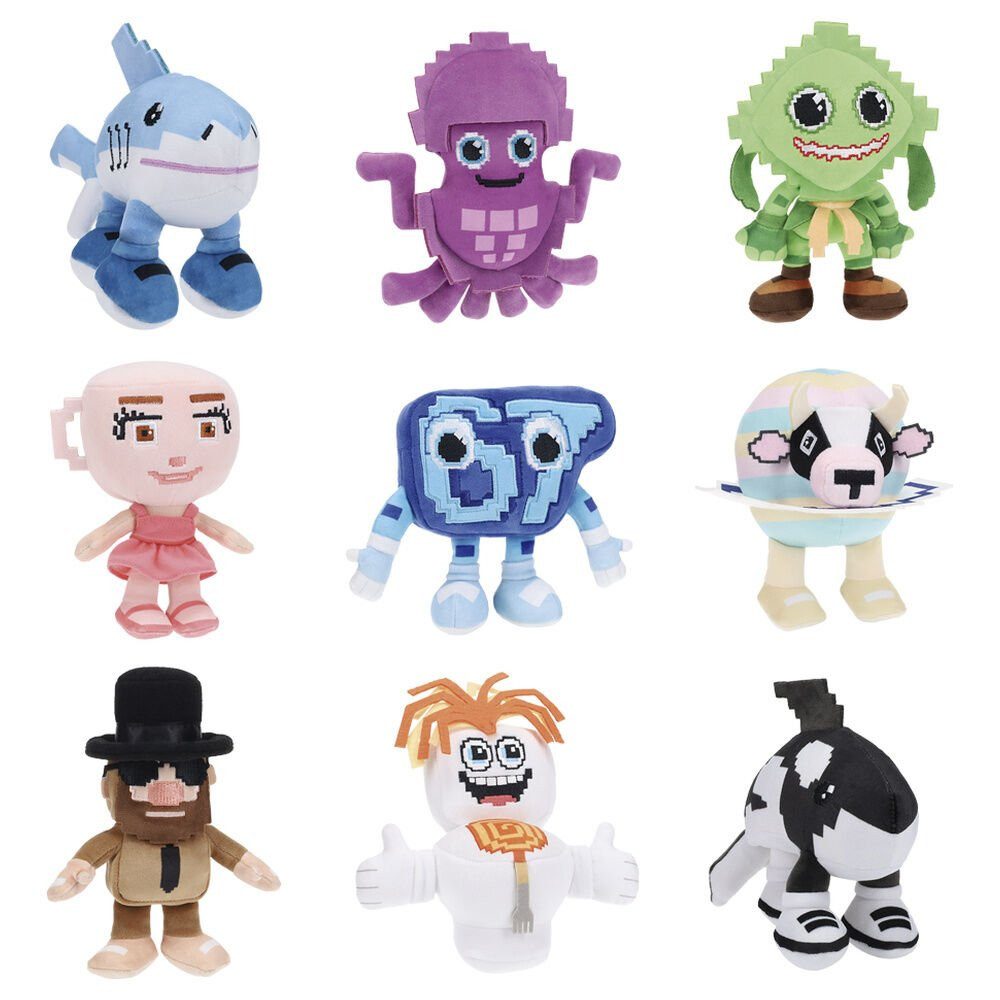 Phat Mojo Plüschfigur Roblox Steal a Brainrot Blind Box Plüschfigur mit DLC Code (10 cm)