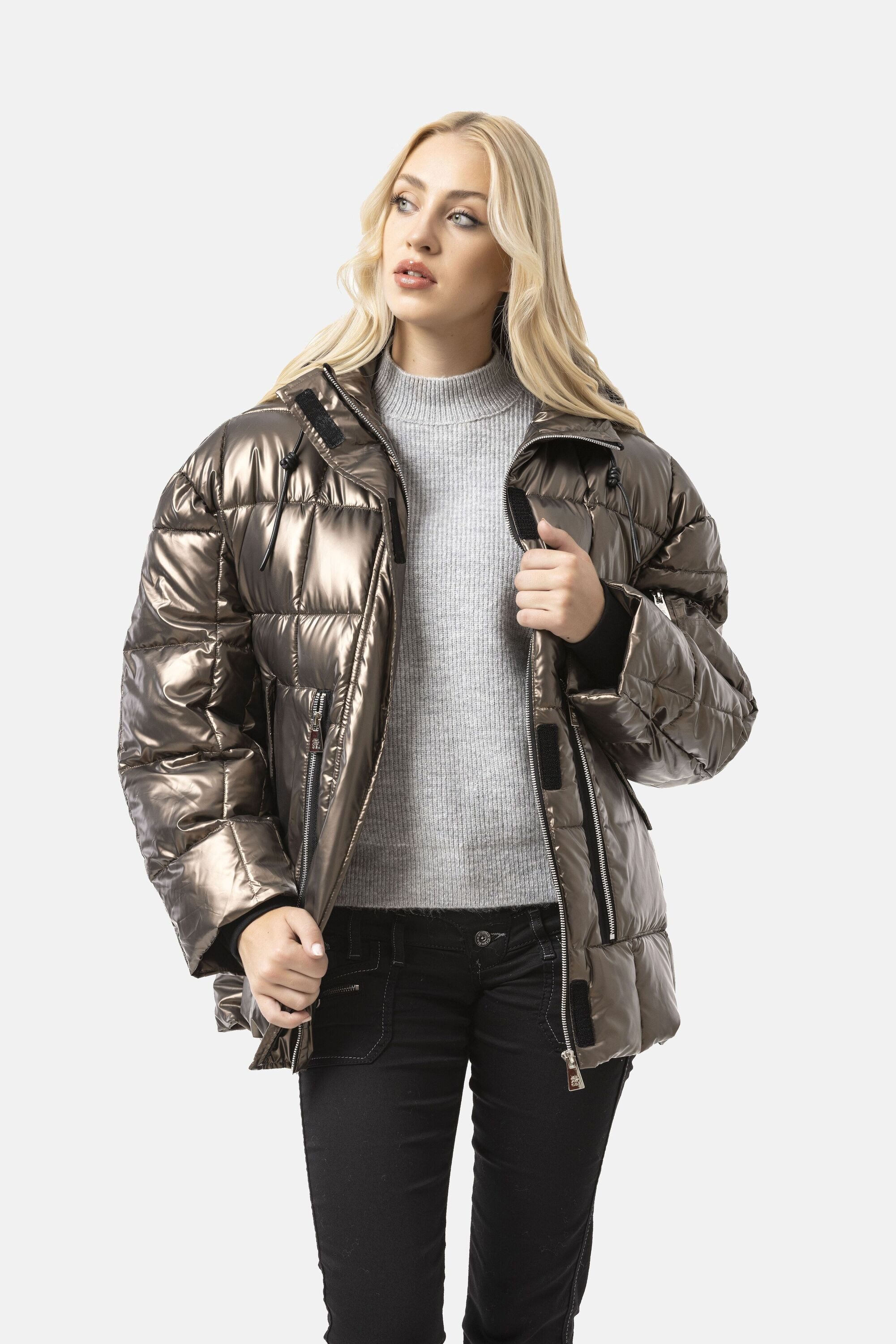 Cipo & Baxx Winterjacke WM142 Stilvoller Schutz für kalte Tage