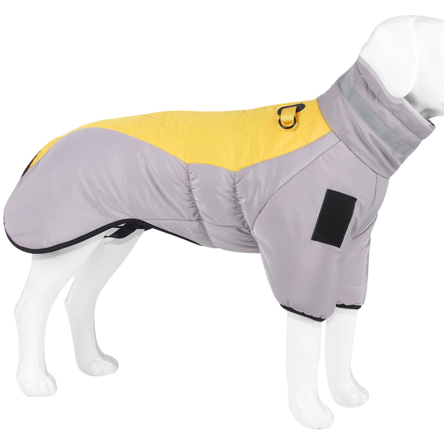 Refttenw Hundejacke Winter Warme Hundemantel,Reflektierend Hundejacke,mit Reißverschluss