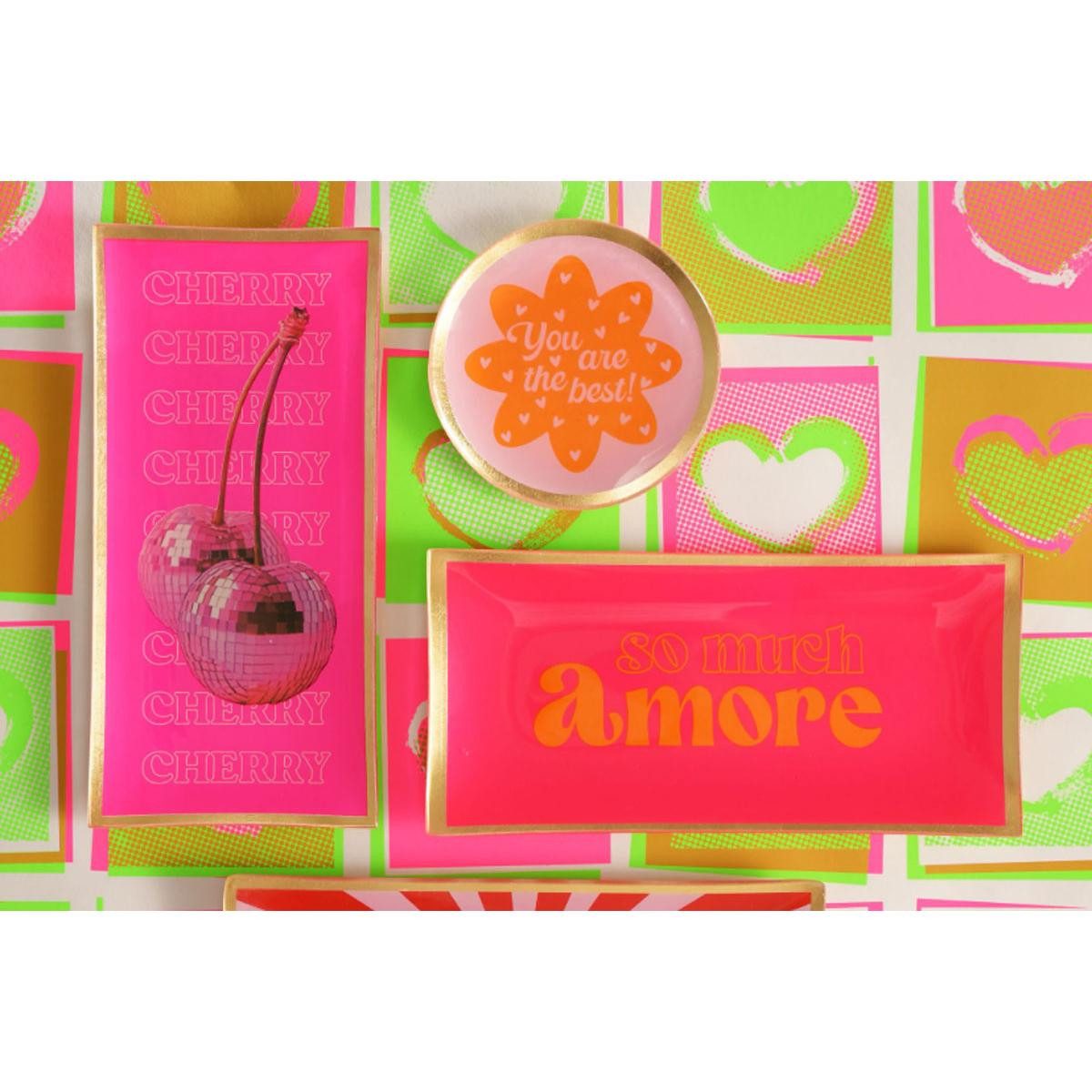 Giftcompany Schmuckkassette Glasteller Nussknacker Pink (10cm) günstig online kaufen