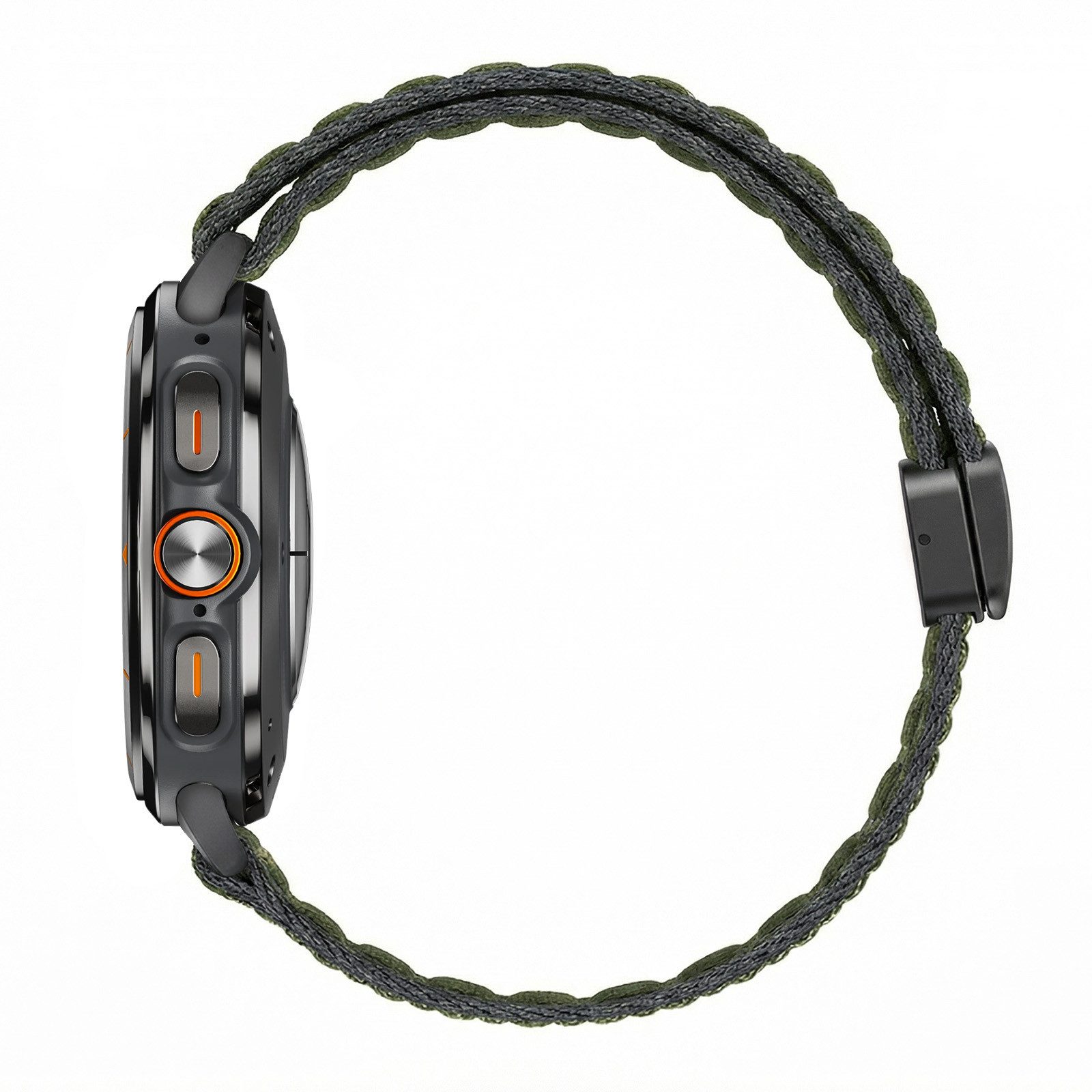 Tec-Expert Smartwatch-Armband für Samsung Galaxy Watch Ultra 47 mm Armband Ersatz Wechsel Band, Nylon Textil mit Magnetverschluss, stufenlos Verstellbar atmungs – Bild 5 von 5