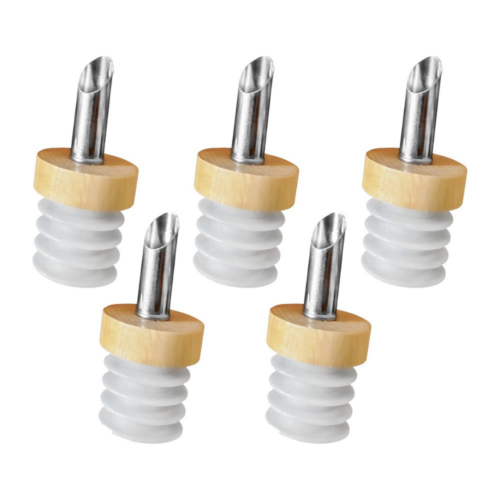 Layba Flaschenausgießer LAYBA Flaschenausgießer 5er-Set Braun