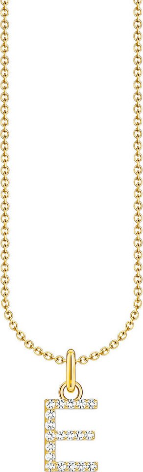 THOMAS SABO Kette mit Anhänger Buchstab... THOMAS SABO Kette mit Anhänger Buchstab...