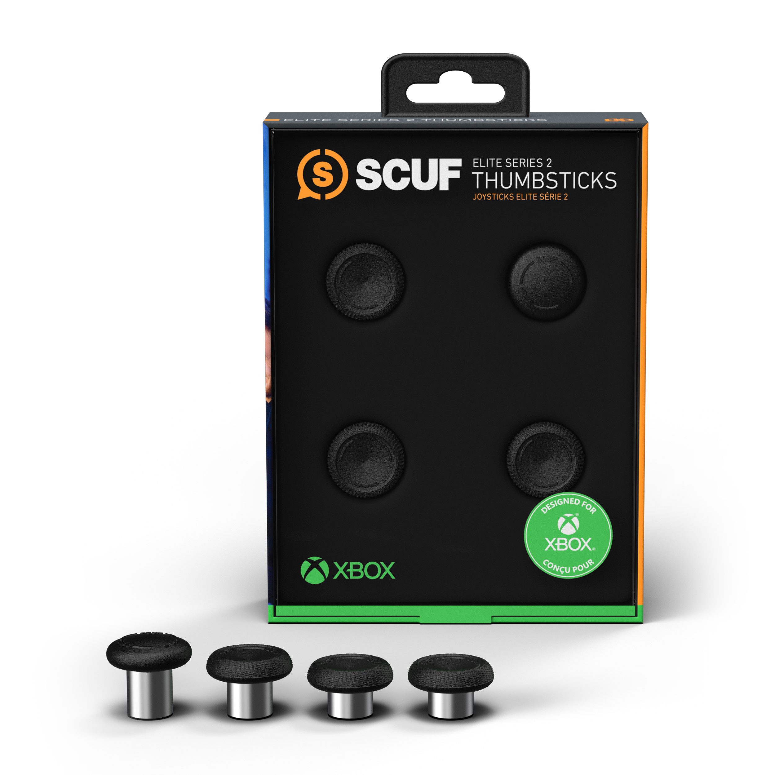 Elite Series 2 Thumbstick Kit Black - NA Zubehor für Xbox Contoller