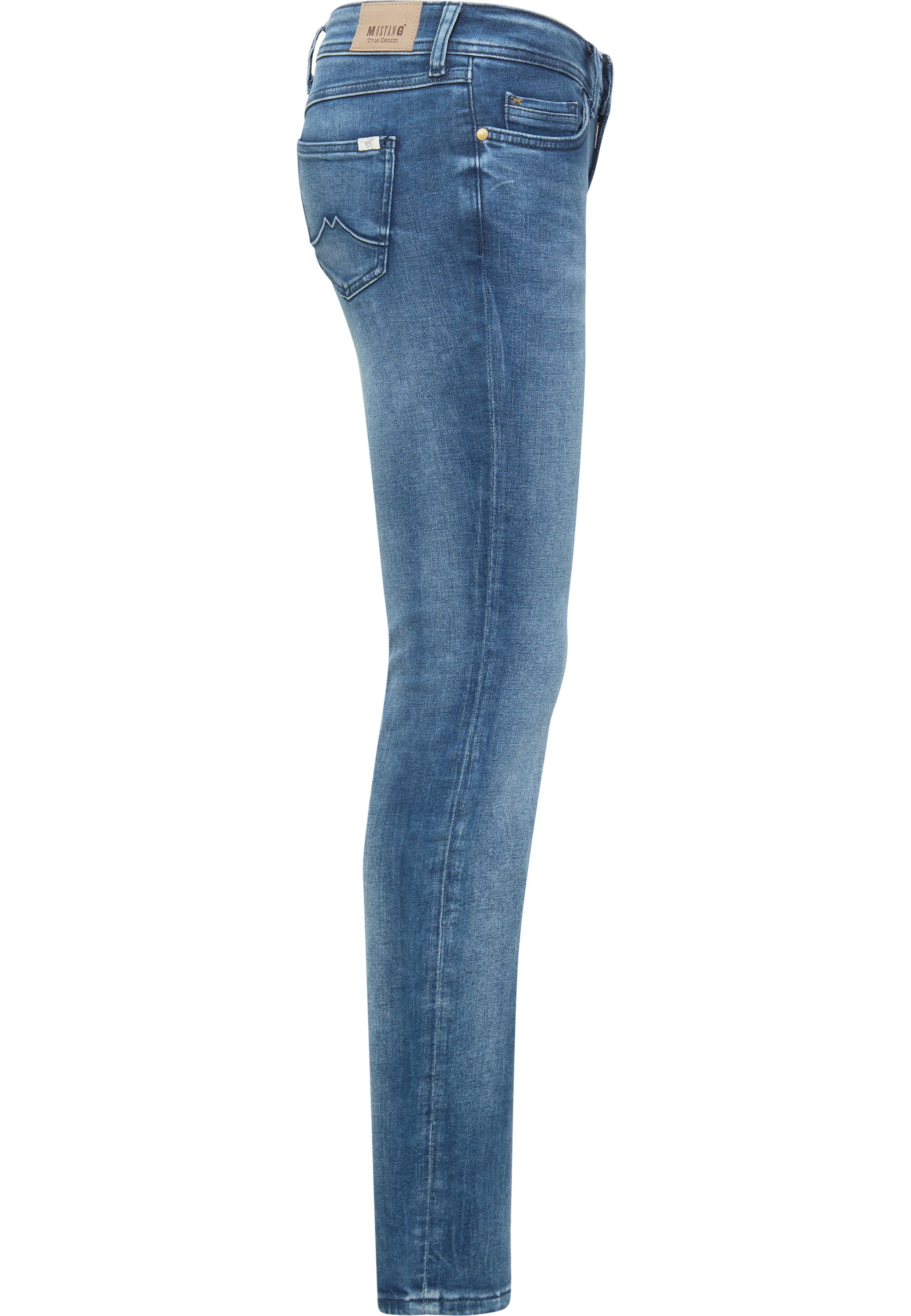 5-Pocket-Jeans Jasmin Jasmin Mustang Hose Mustang Slim Style MUSTANG Slim