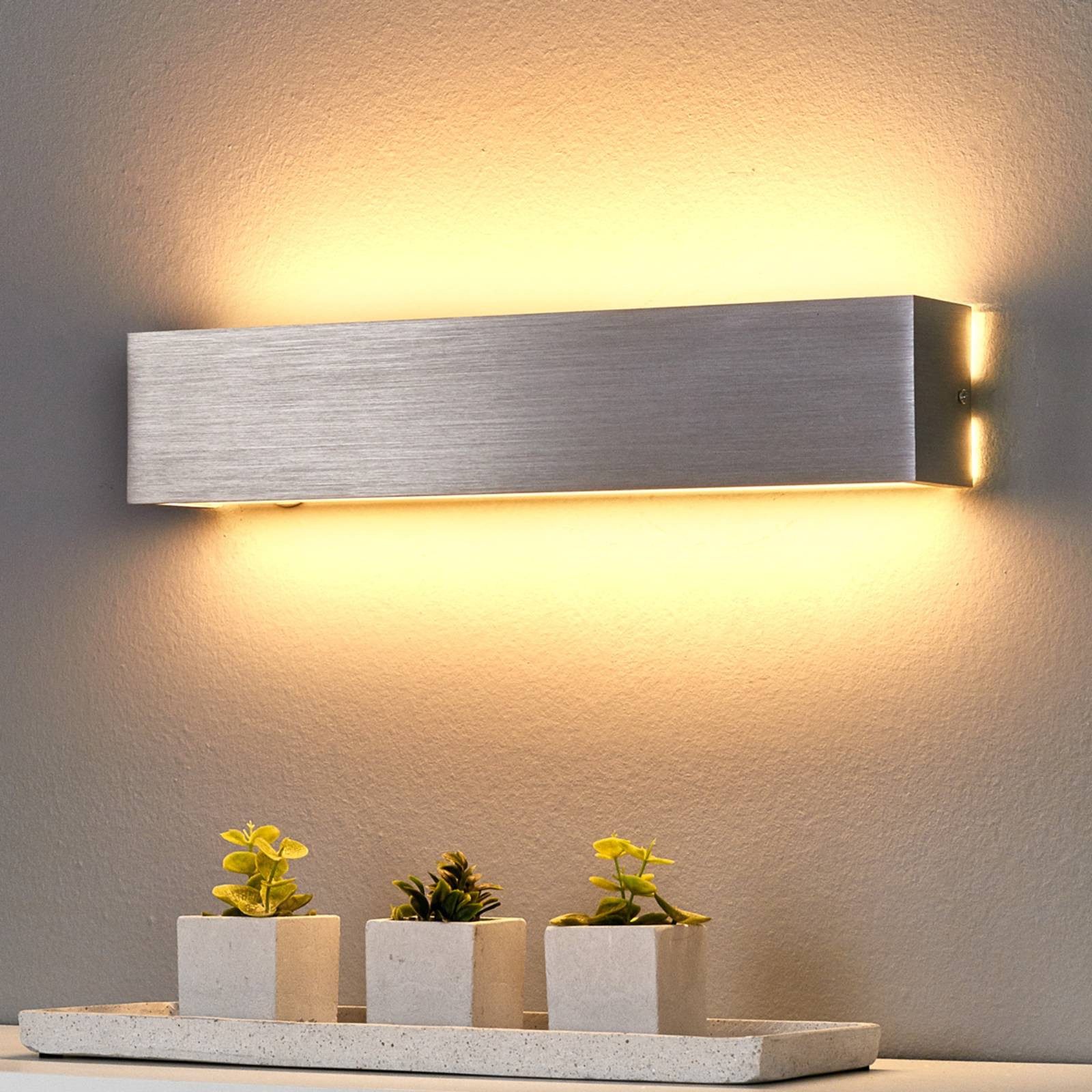 Lindby Wandleuchte Ranik, 1 x 12 W LED, warmweiß