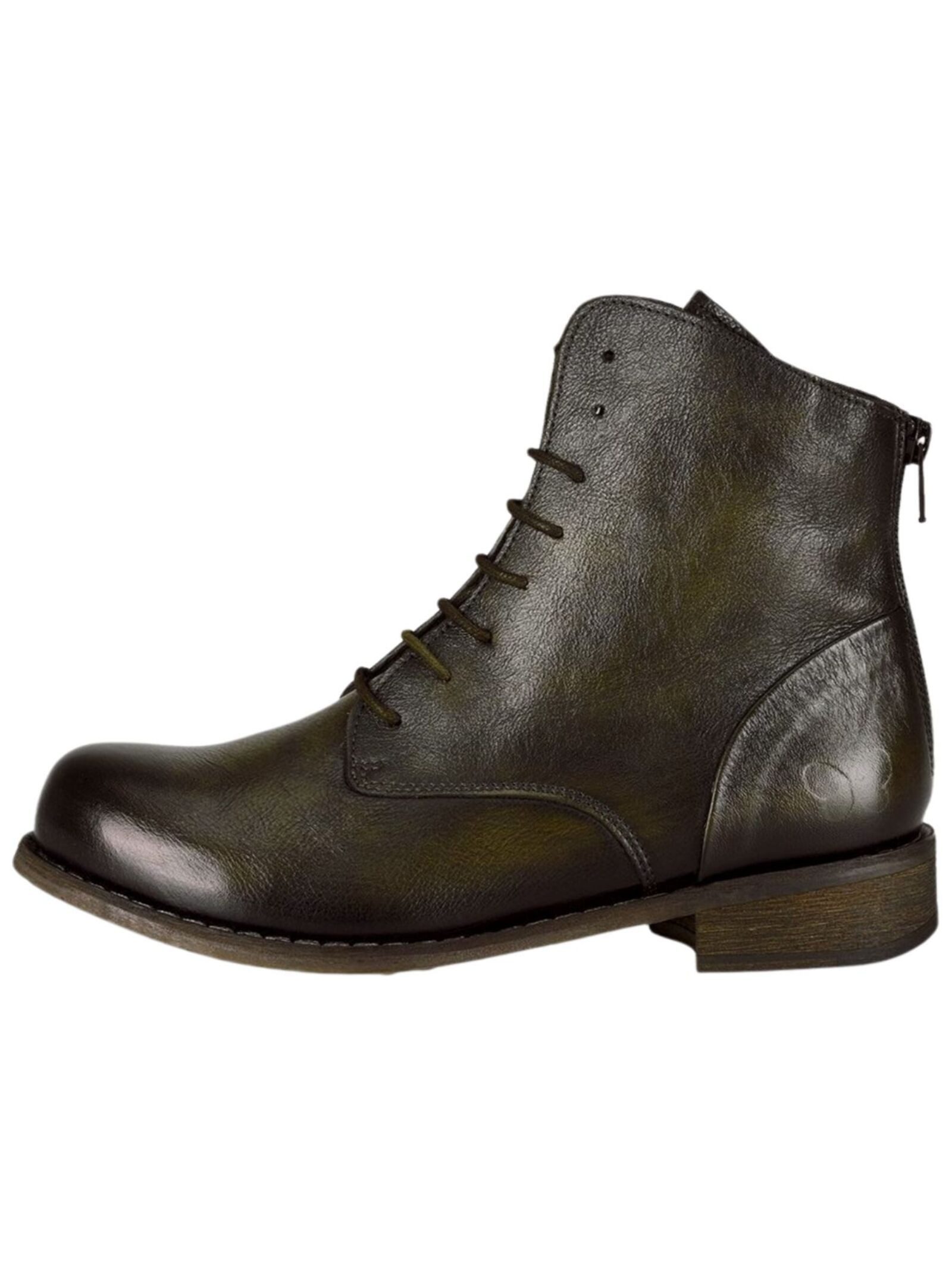 Felmini Wide Fit Stiefelette Leder . Schnürstiefelette günstig online kaufen