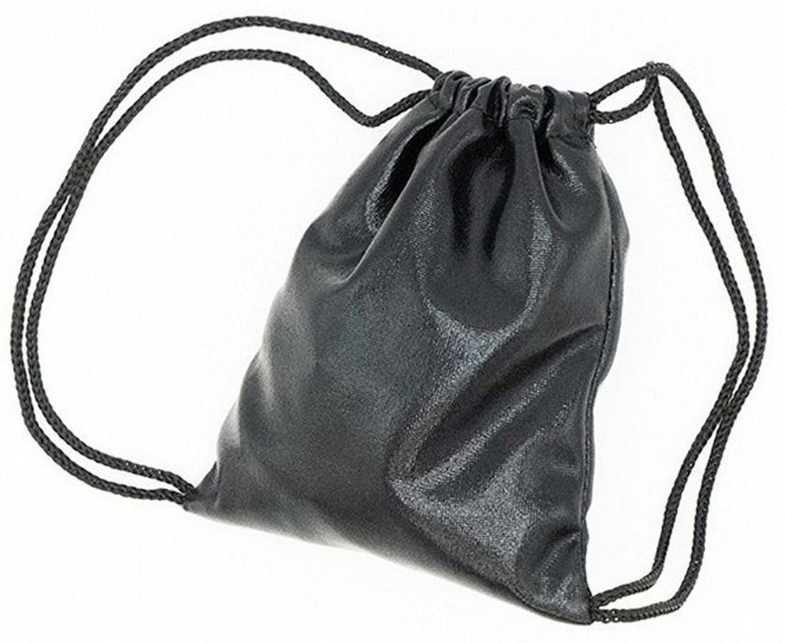 I´m a Girly Puppenkleidung Puppen Tasche schwarze Kordelzugtasche Puppenbekleidung für Puppe 43cm (1er Set, 1-tlg., 1 Teile), Puppenbekleidung Puppen Accessoires Zubehör für 43cm Puppe + Baby Born