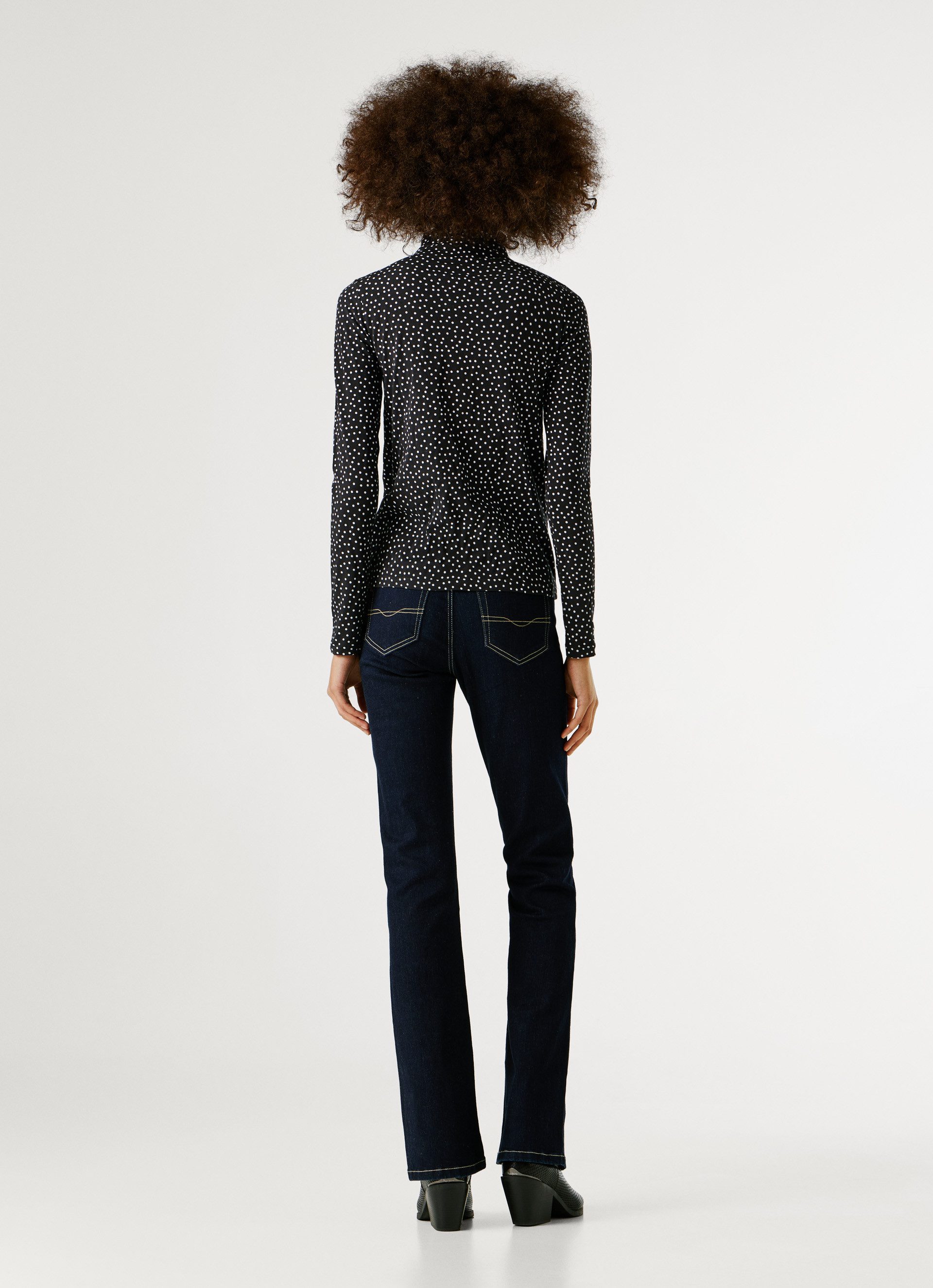 Pepe Jeans Langarmshirt BIBI mit Stehkragen