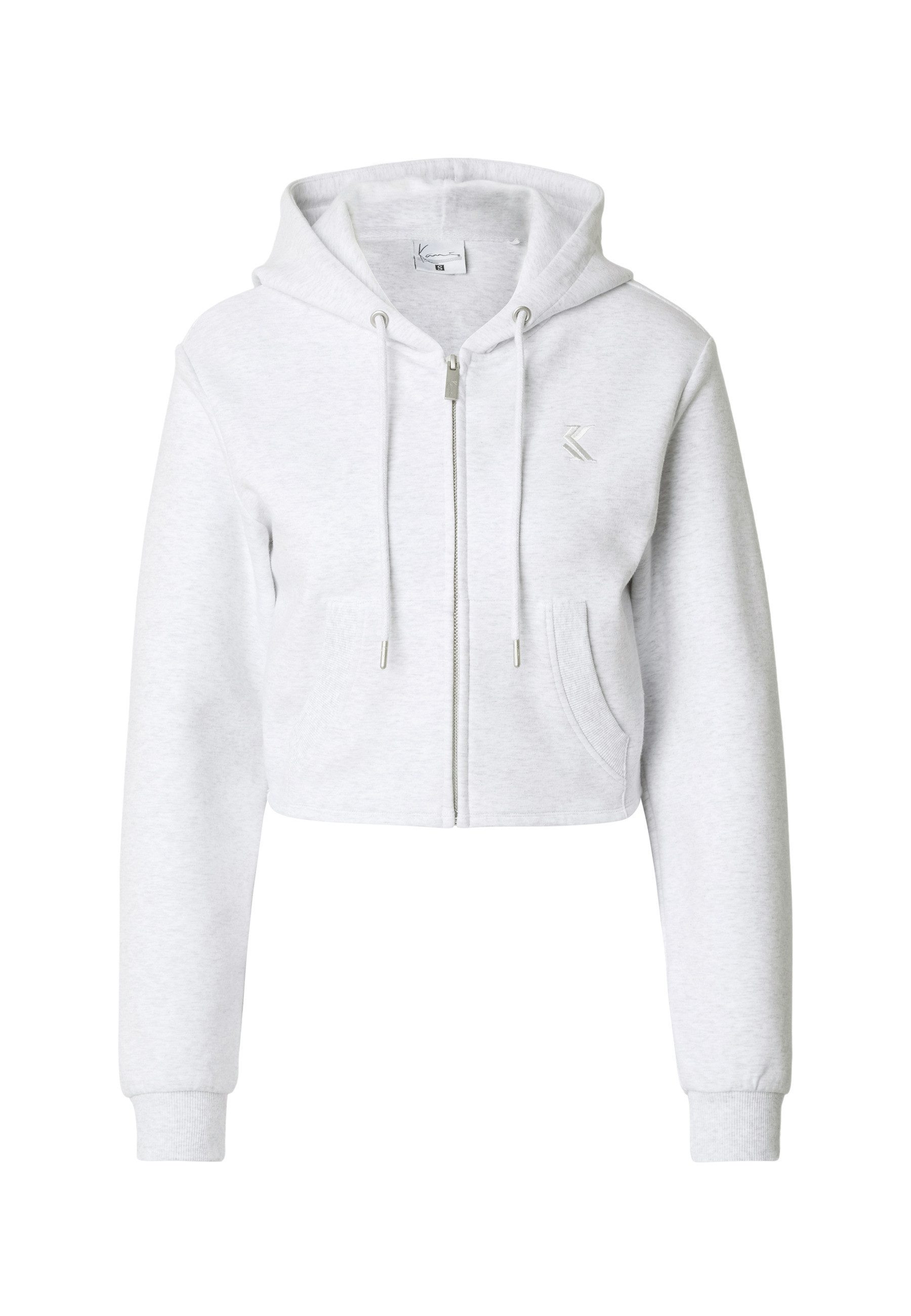Karl Kani Funktions-Kapuzensweatjacke Karl Kani OG K Interlock Cropped Zip Hoodie