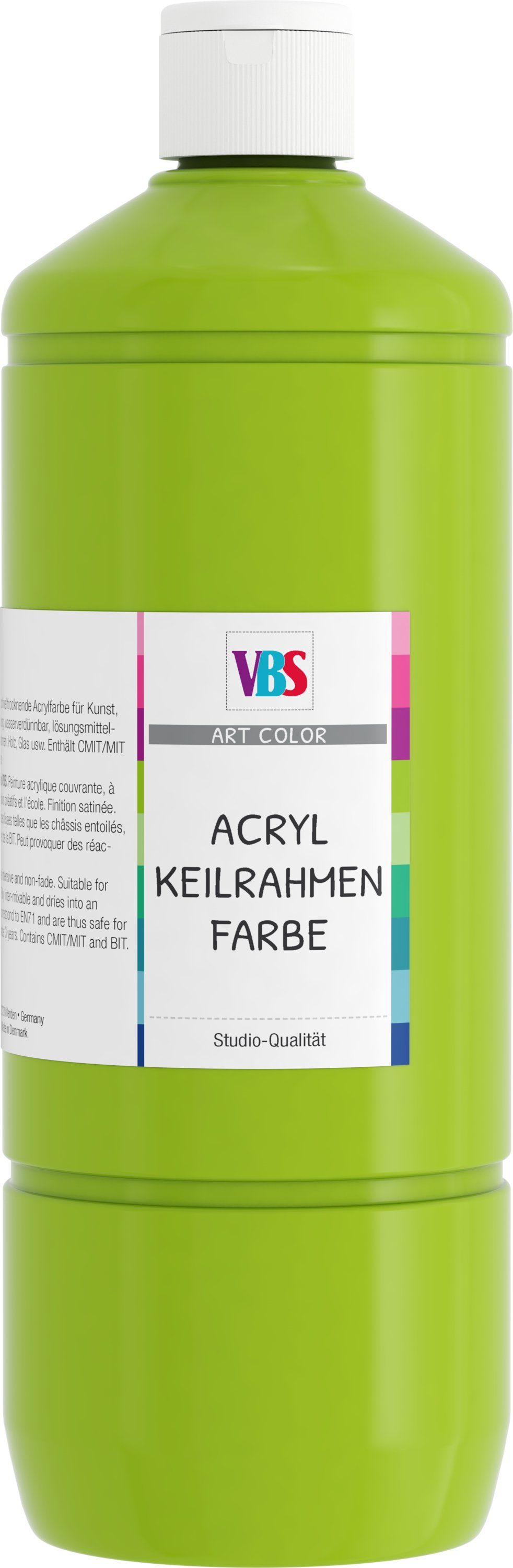 VBS Acrylfarbe Acryl-Keilrahmenfarbe, 1000 ml