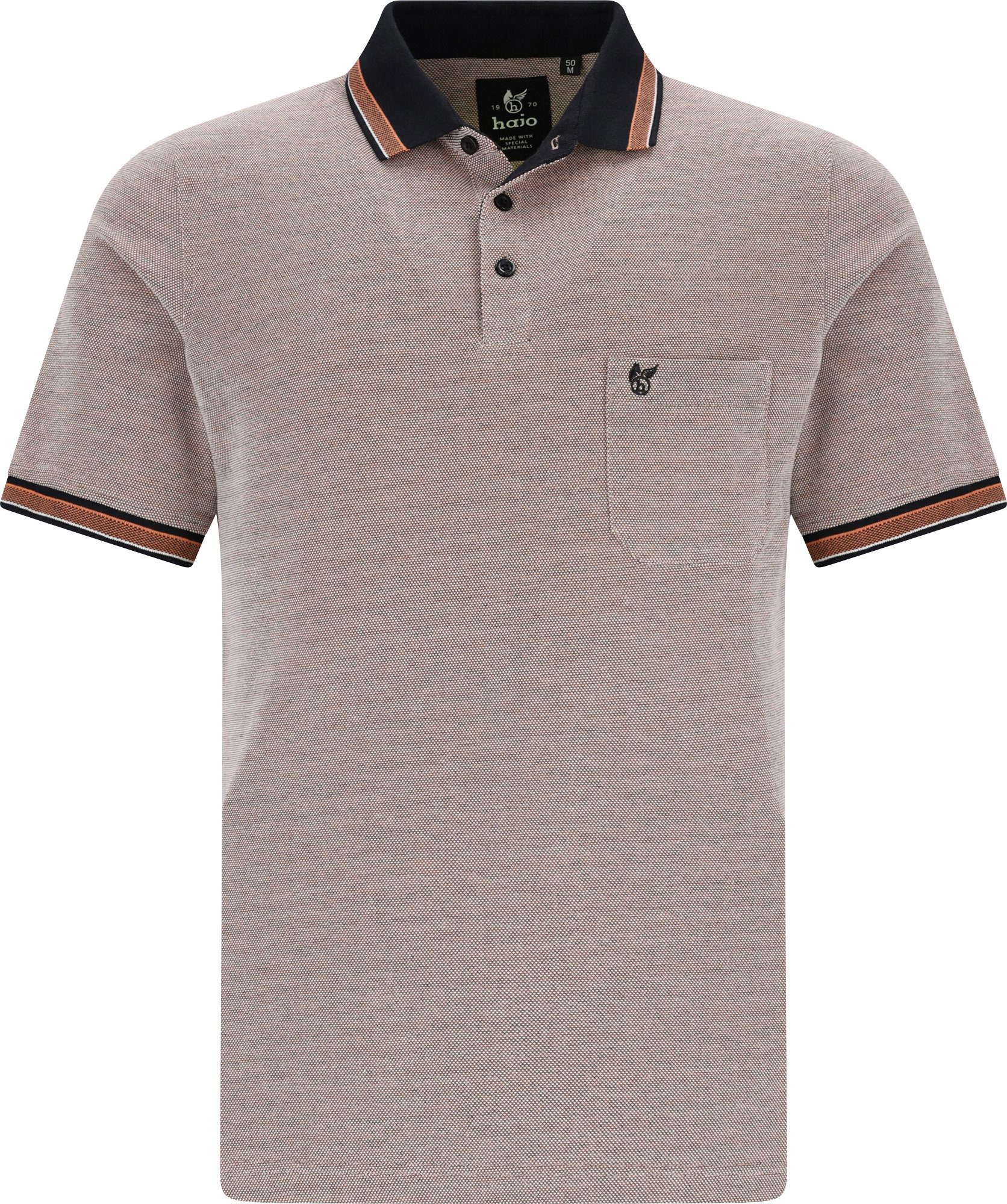 Hajo Sweatshirt Herren-Poloshirt Piqué Uni günstig online kaufen