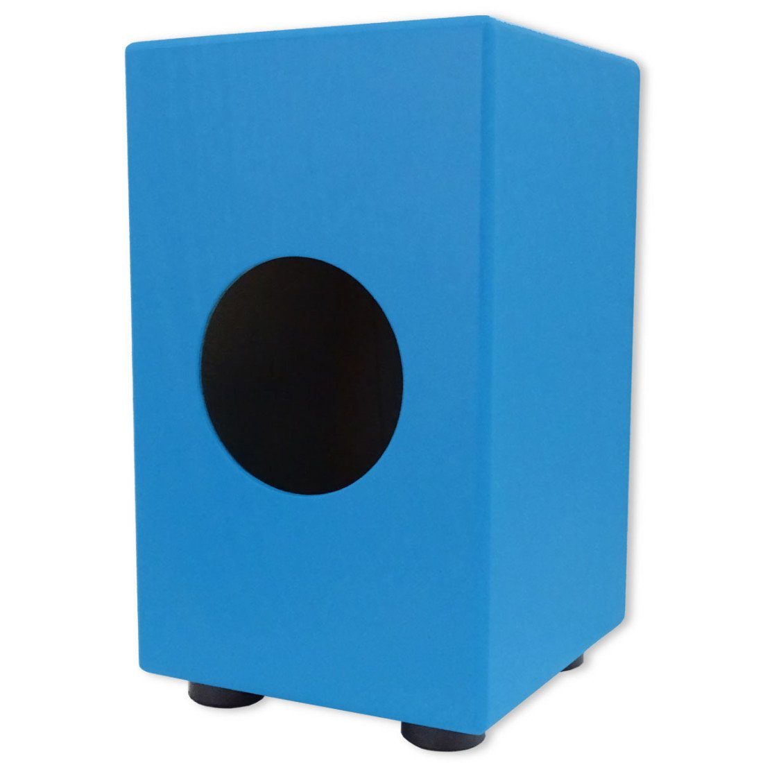 keepdrum Cajon keepdrum DC1M-BL Junior Cajon Trommelhocker Blau,Mit Snare-System, Kinder Cajon