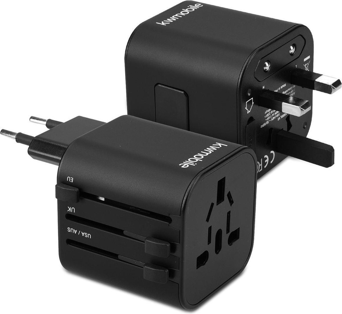 kwmobile Universal Reiseadapter Reiseadapter