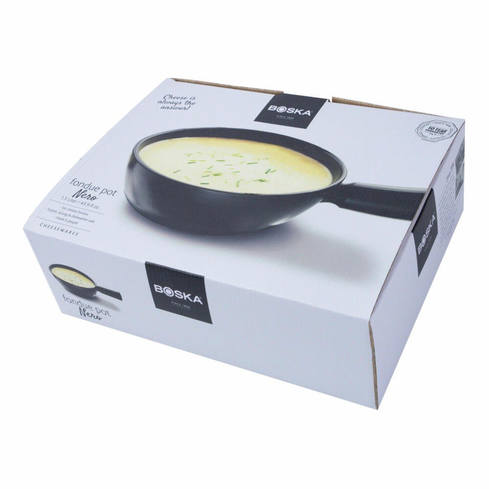 BOSKA HOLLAND Fonduetopf Nero 1 L, Keramik (1-tlg)