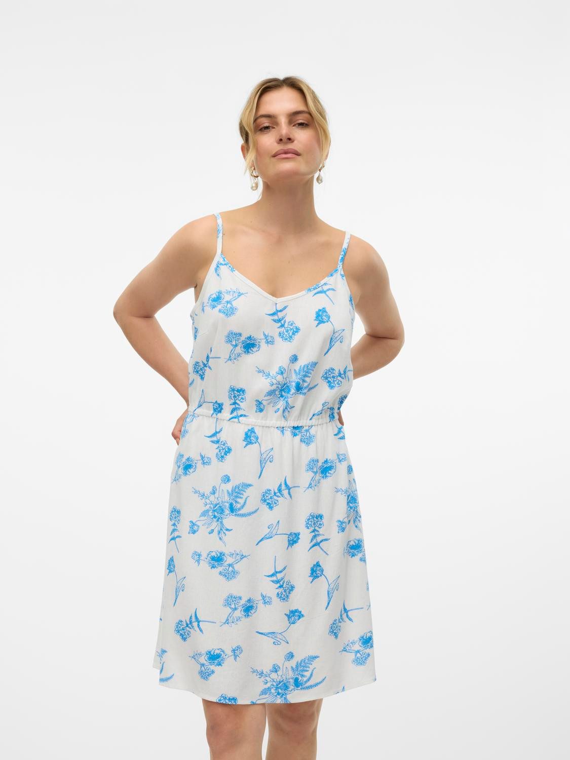 Vero Moda Trägerkleid VMMYMILO SINGLET SHORT günstig online kaufen