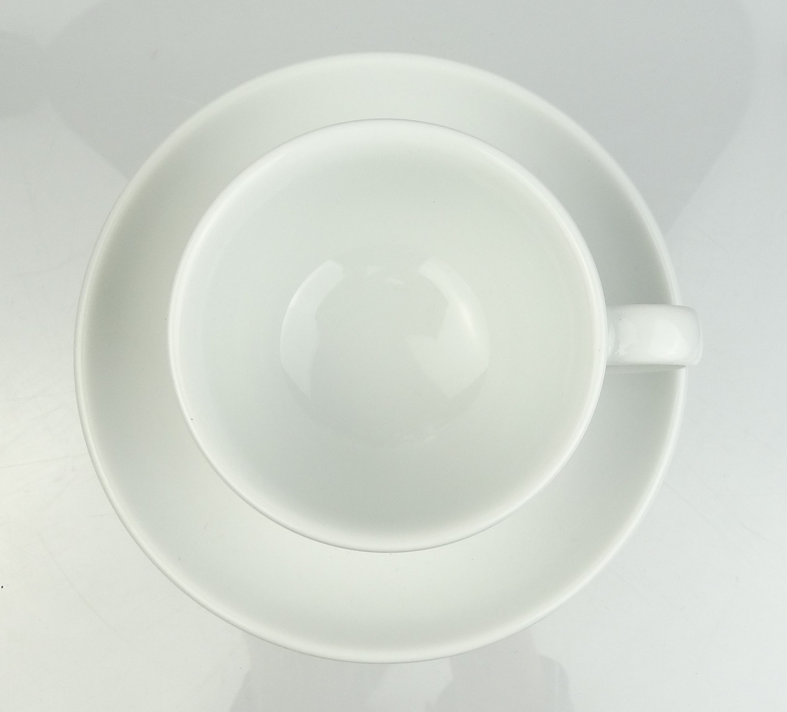 Ancap Cappuccinotasse dickwandig, mit großem Henkel, 1-tlg., Porzellan