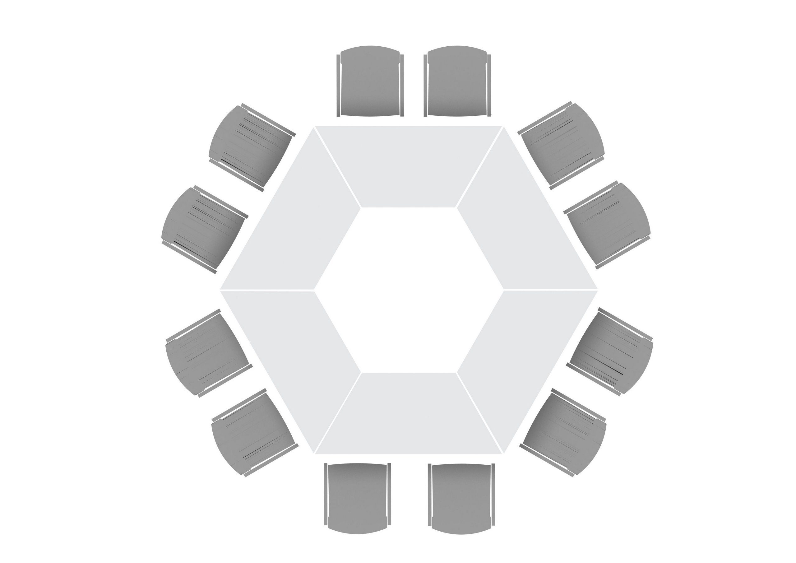 bümö Konferenztisch Besprechungstisch Serie-D, - Weiß Quadrat: schwarz Gestell: 80x80 Dekor: Rundrohr - cm