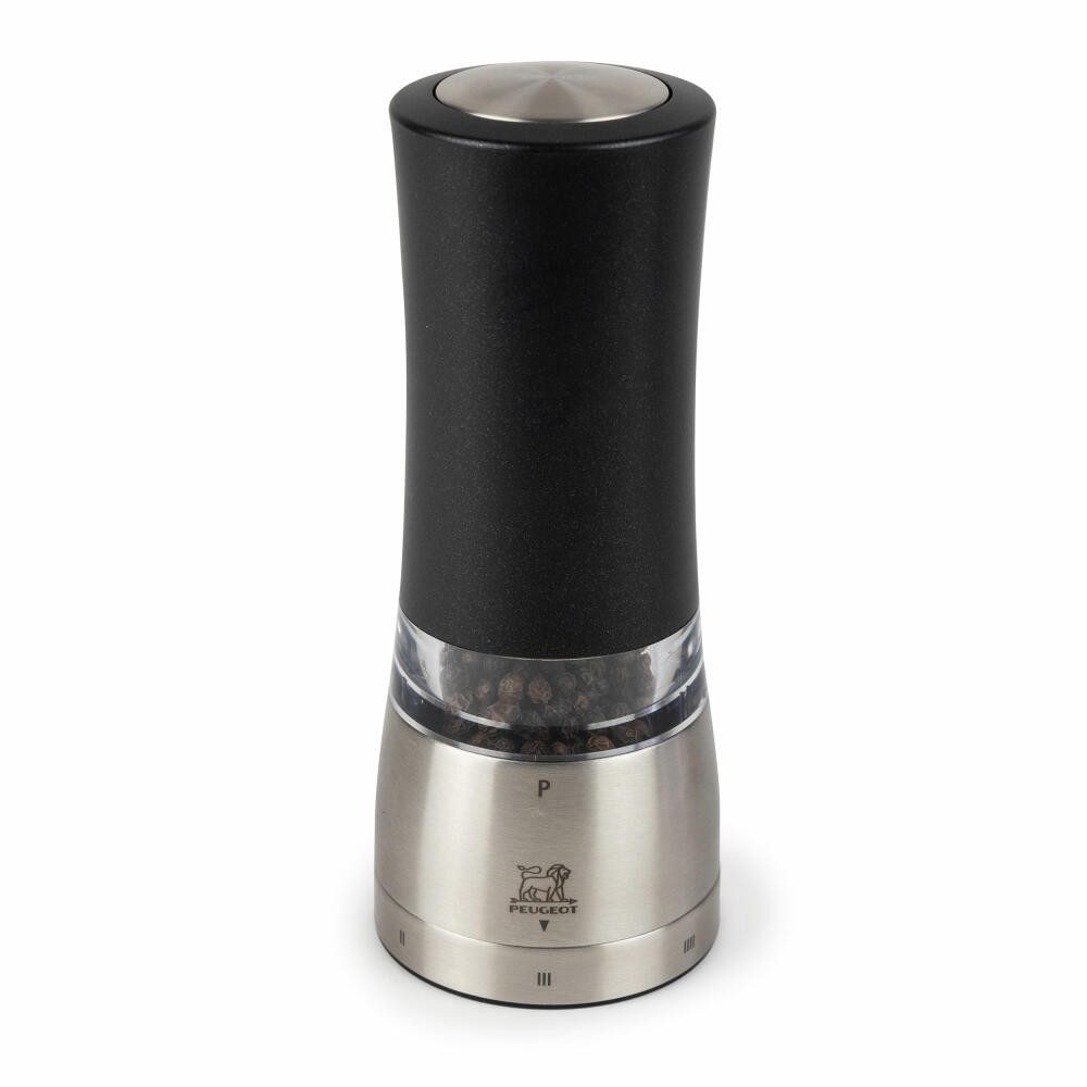 PEUGEOT Pfeffermühle DAMAN 16cm Elektrisch Acryl Edelstahl uSelect Elektrisch Elektrisch