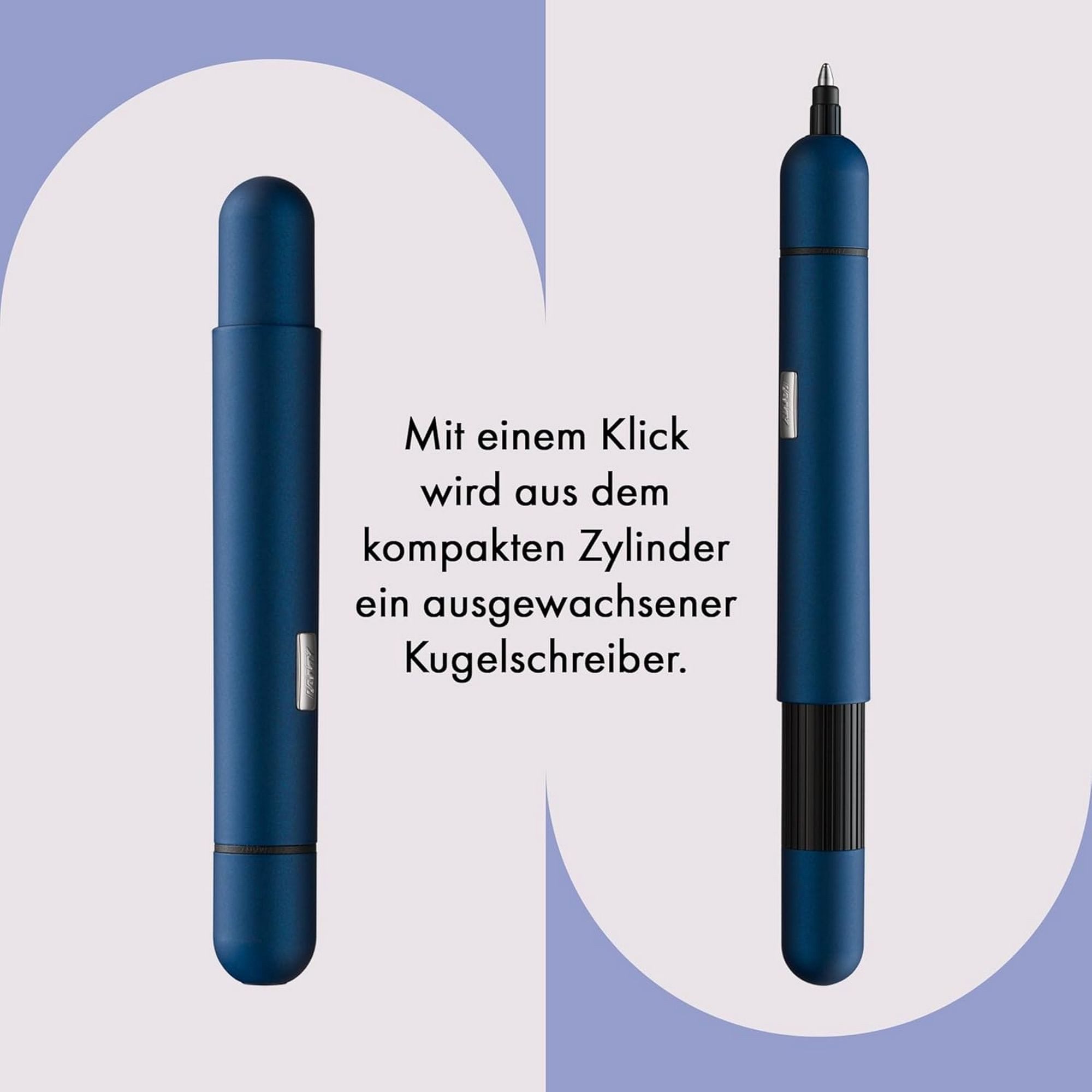 LAMY Kugelschreiber LAMY pico imperialblue Kugelschreiber Metall Strichbreite M Kompakt Mi